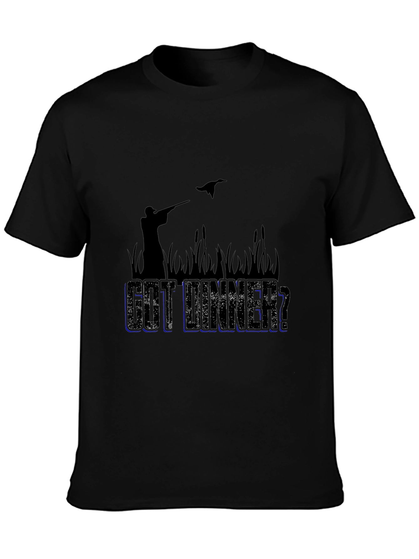 Got Dinner? Hunting Graphic Black T-Shirt