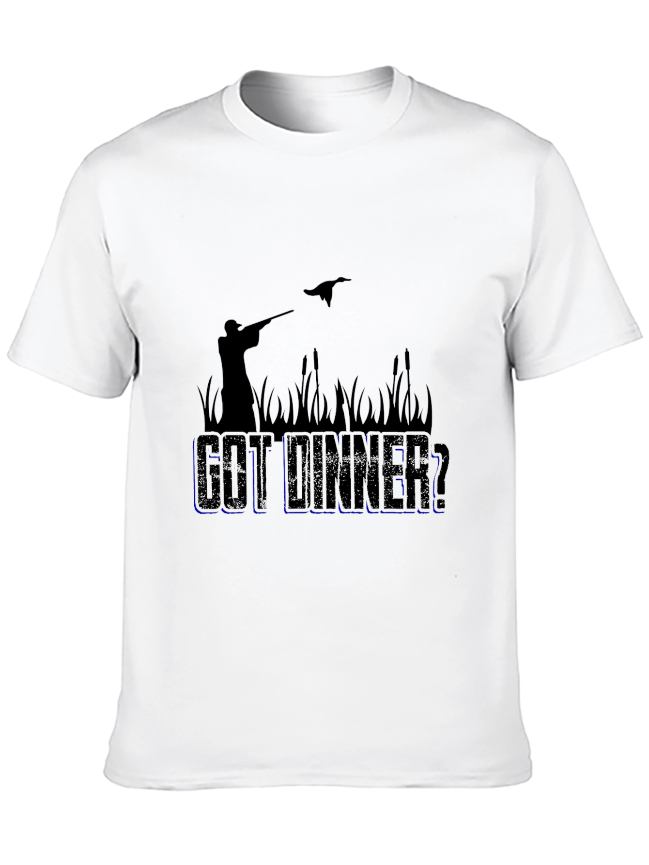 Got Dinner? Hunting Graphic Black T-Shirt
