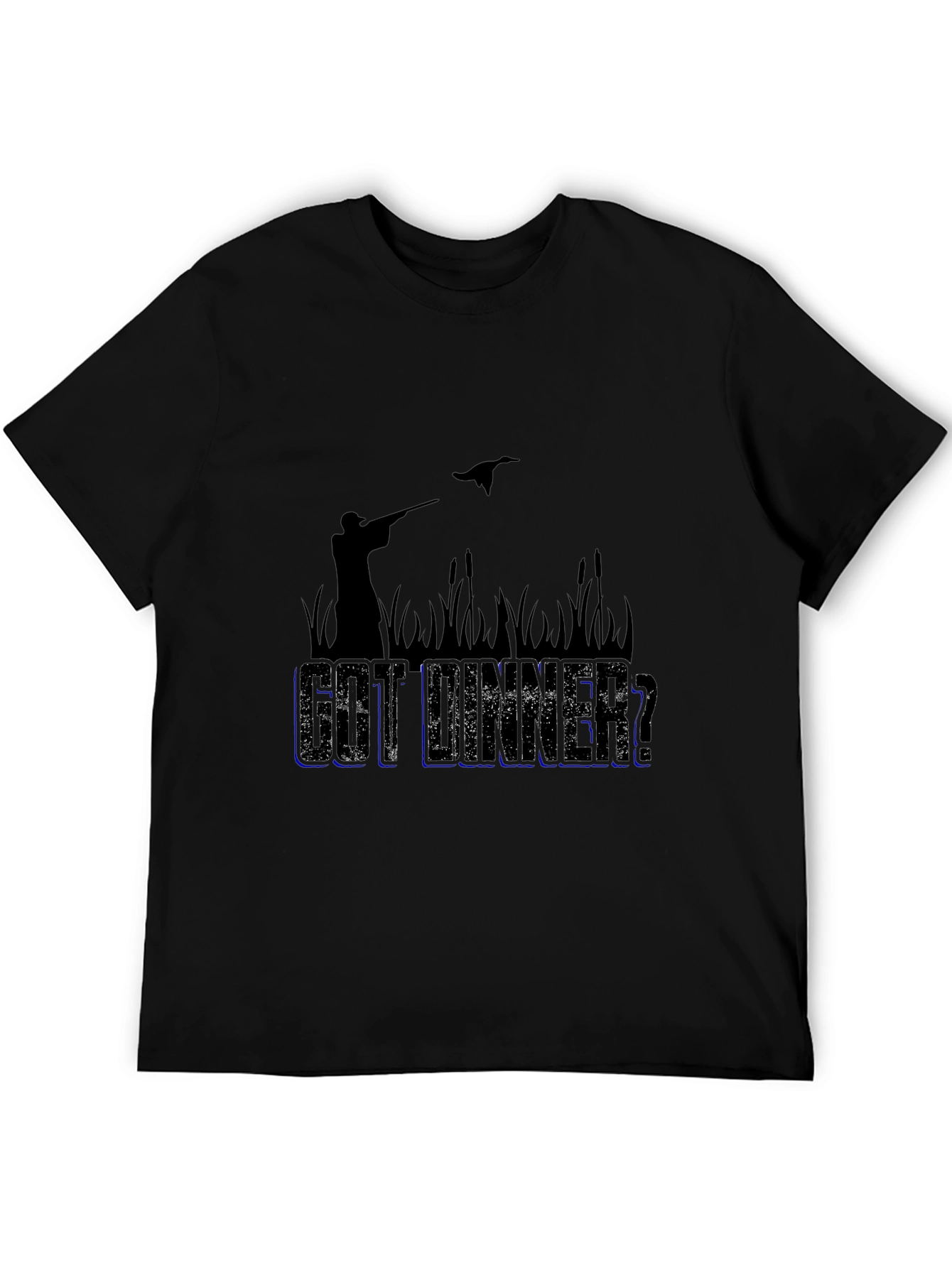 Got Dinner? Hunting Graphic Black T-Shirt