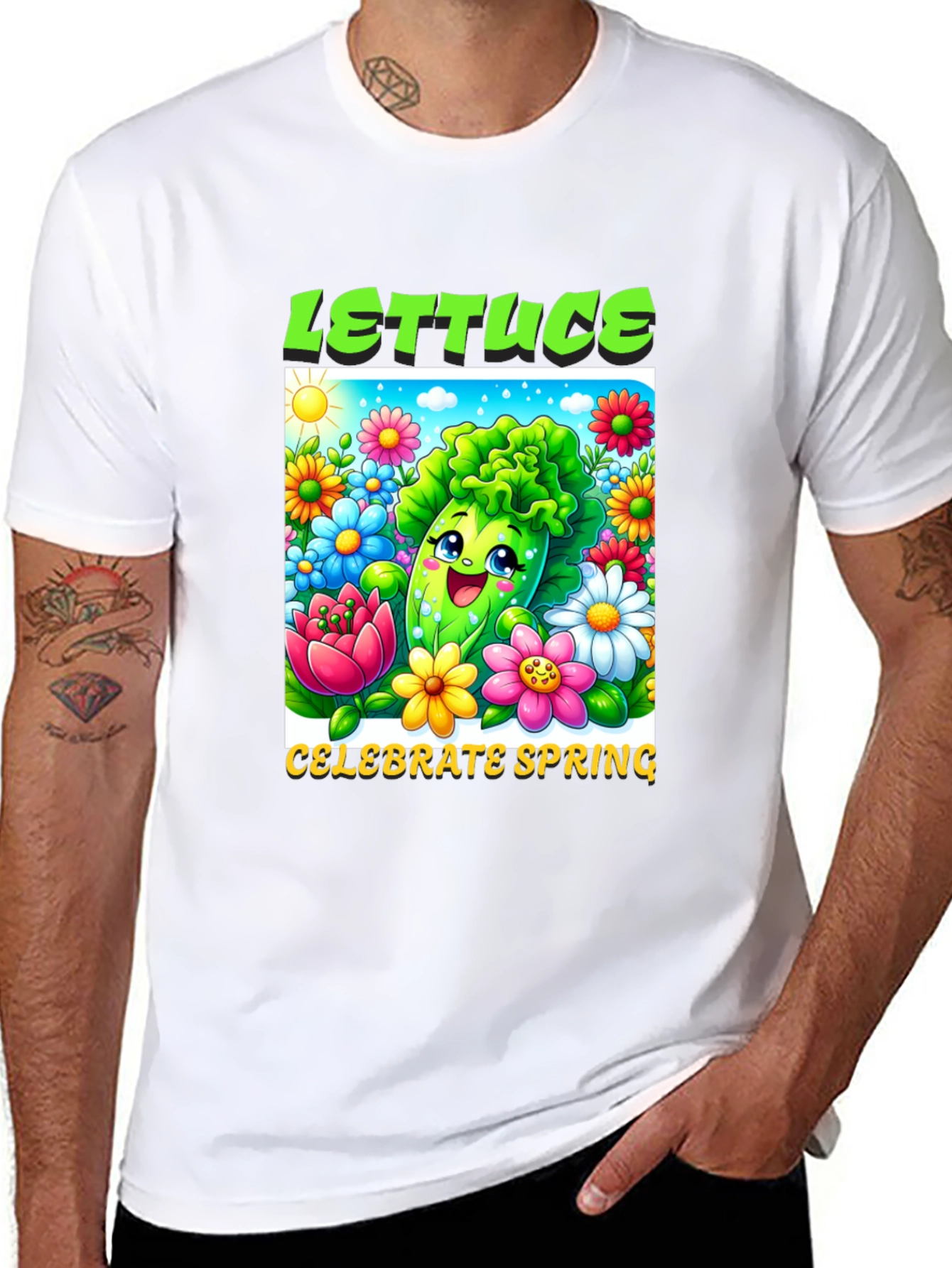 Lettuce Celebrate Spring Graphic Tee