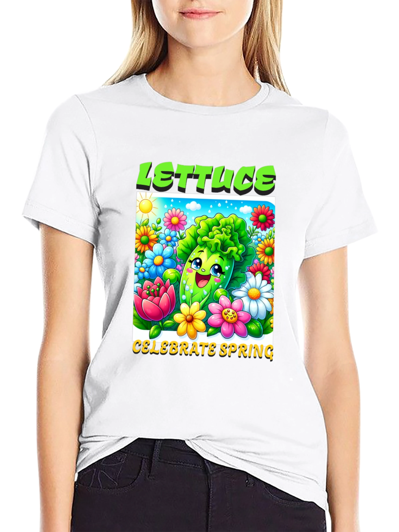 Lettuce Celebrate Spring Graphic Tee
