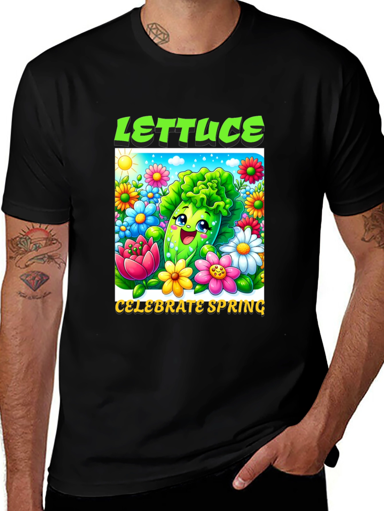 Lettuce Celebrate Spring Graphic Tee