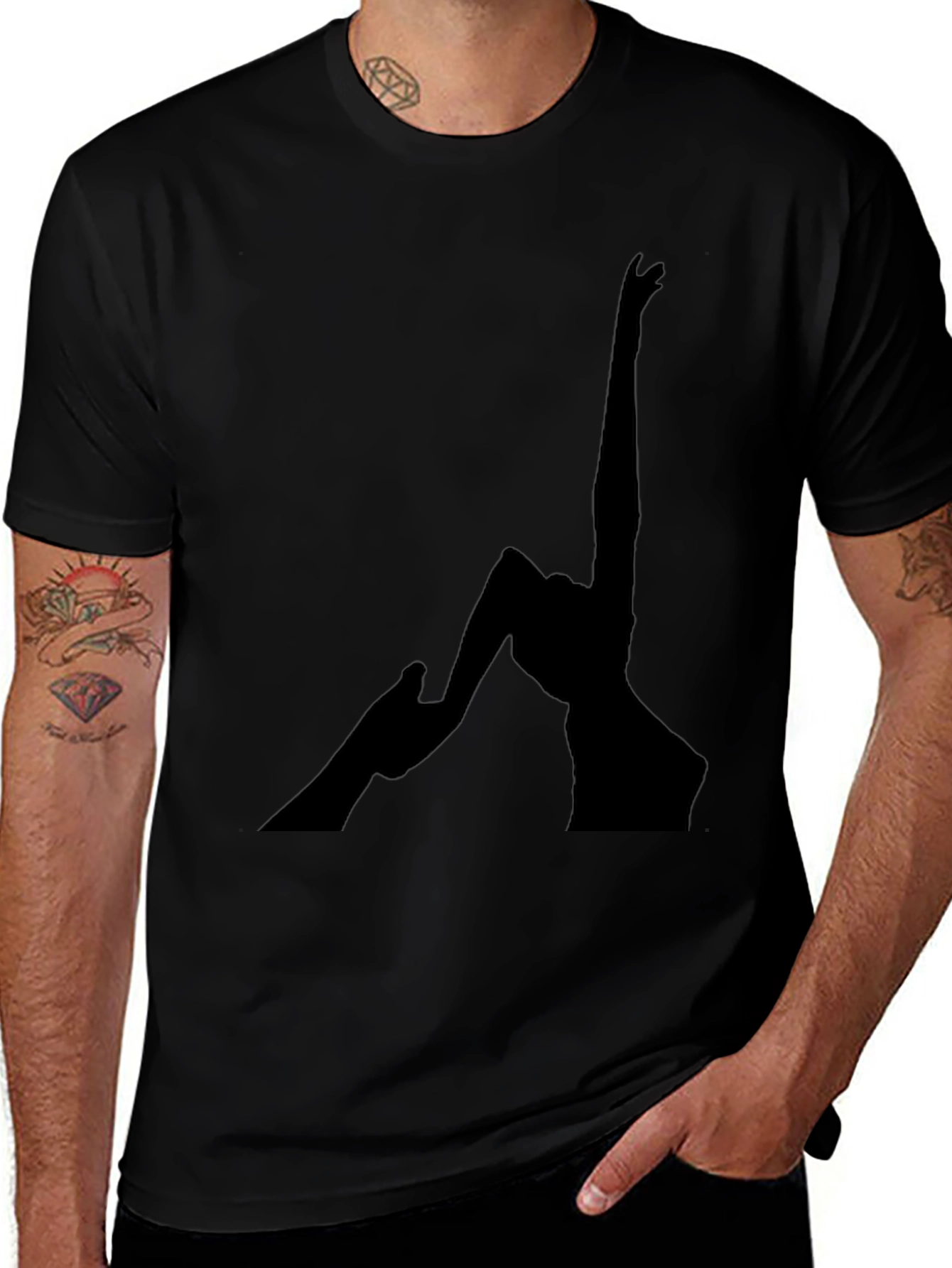 Silhouette Graphic Tee - Modern Style