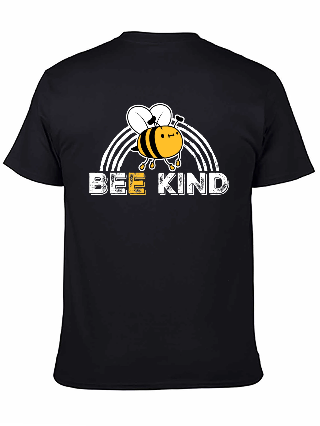 Bee Kind T-Shirt -  Rainbow Graphic Tee