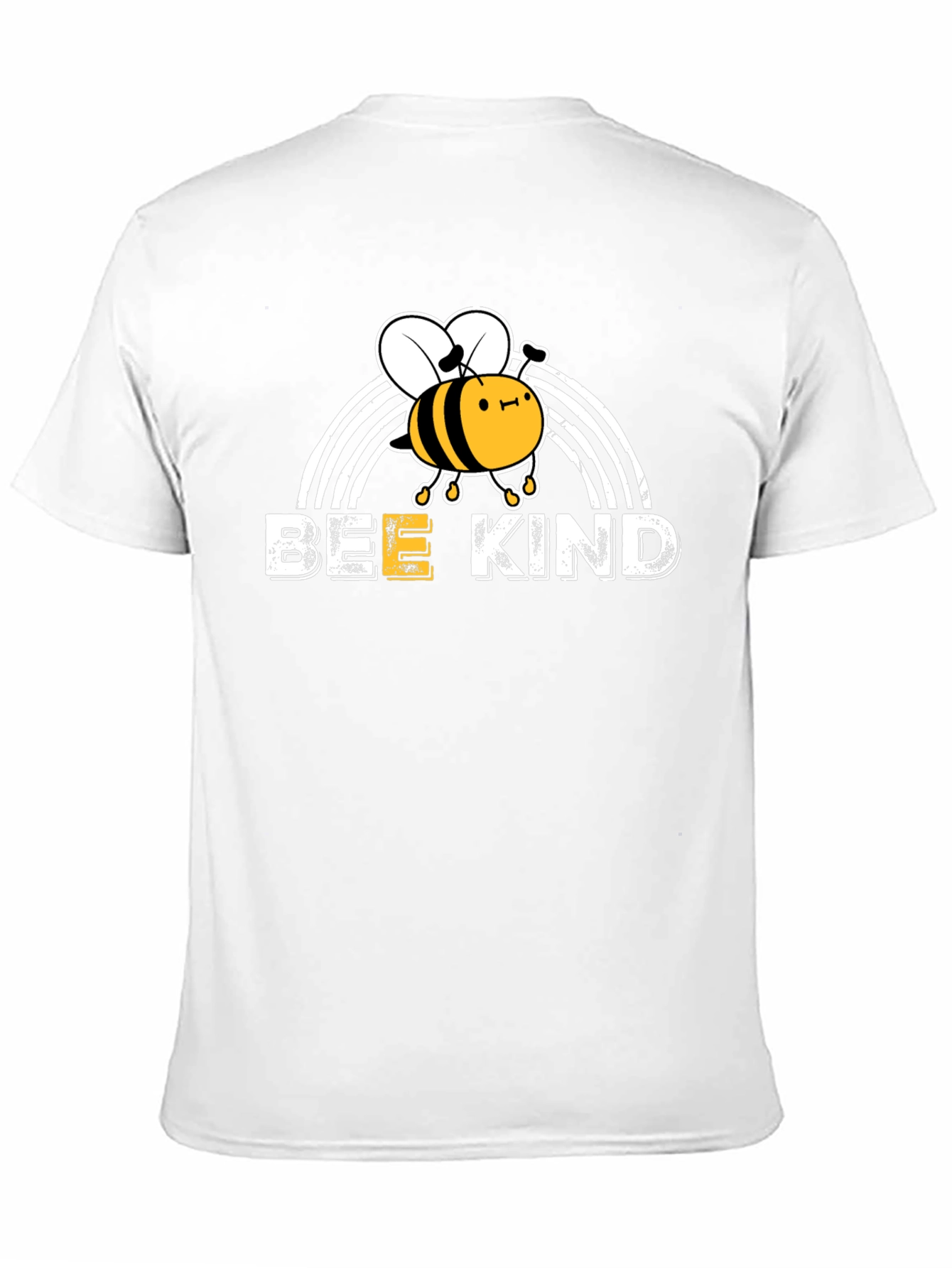 Bee Kind T-Shirt -  Rainbow Graphic Tee