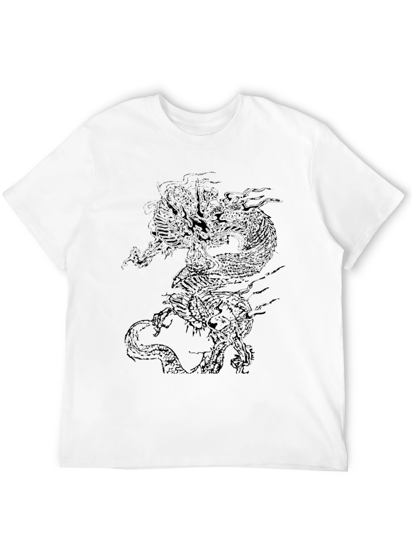 Dragon Graphic T-Shirt - Classic Black Tee