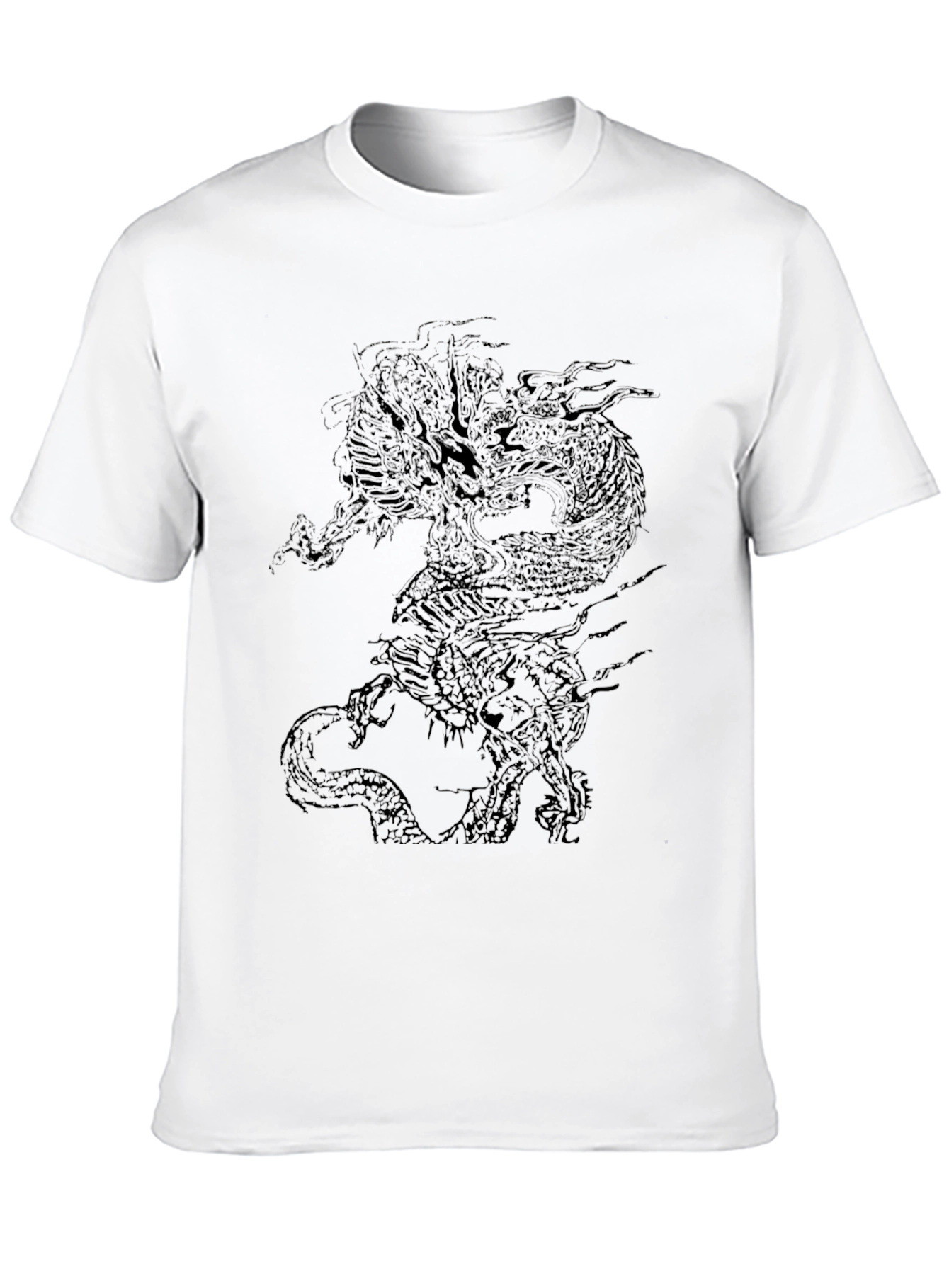 Dragon Graphic T-Shirt - Classic Black Tee