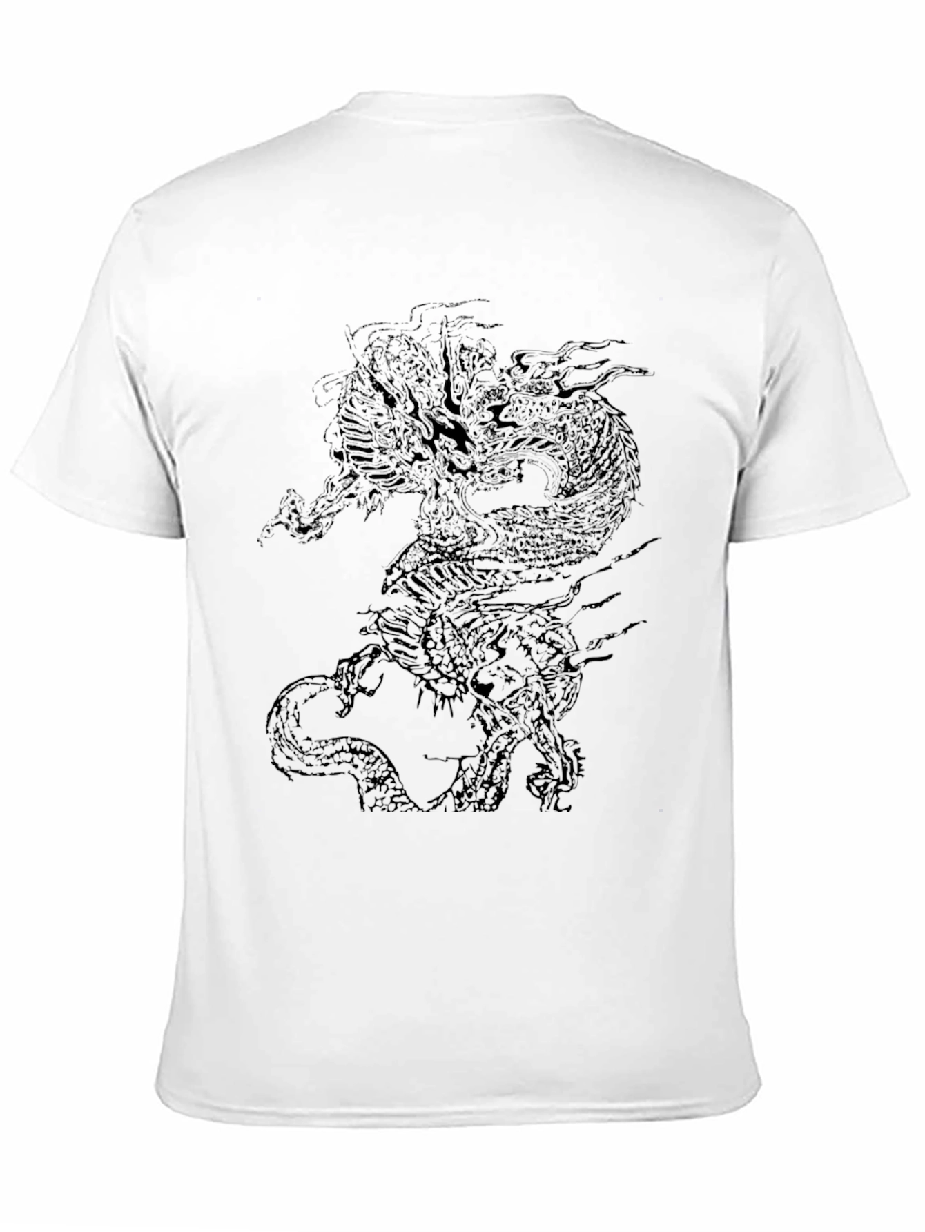 Dragon Graphic T-Shirt - Classic Black Tee