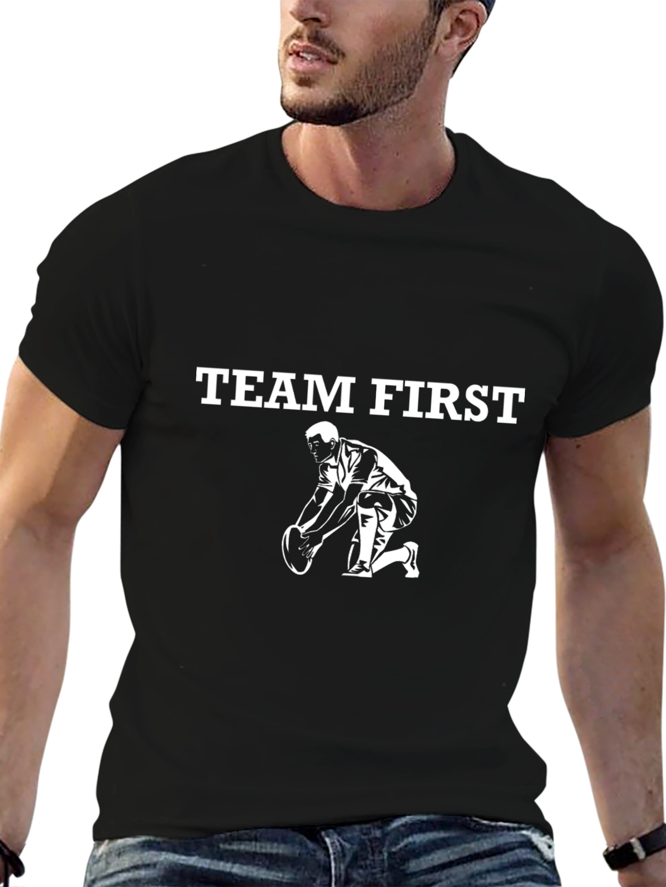 Team First Graphic T-Shirt