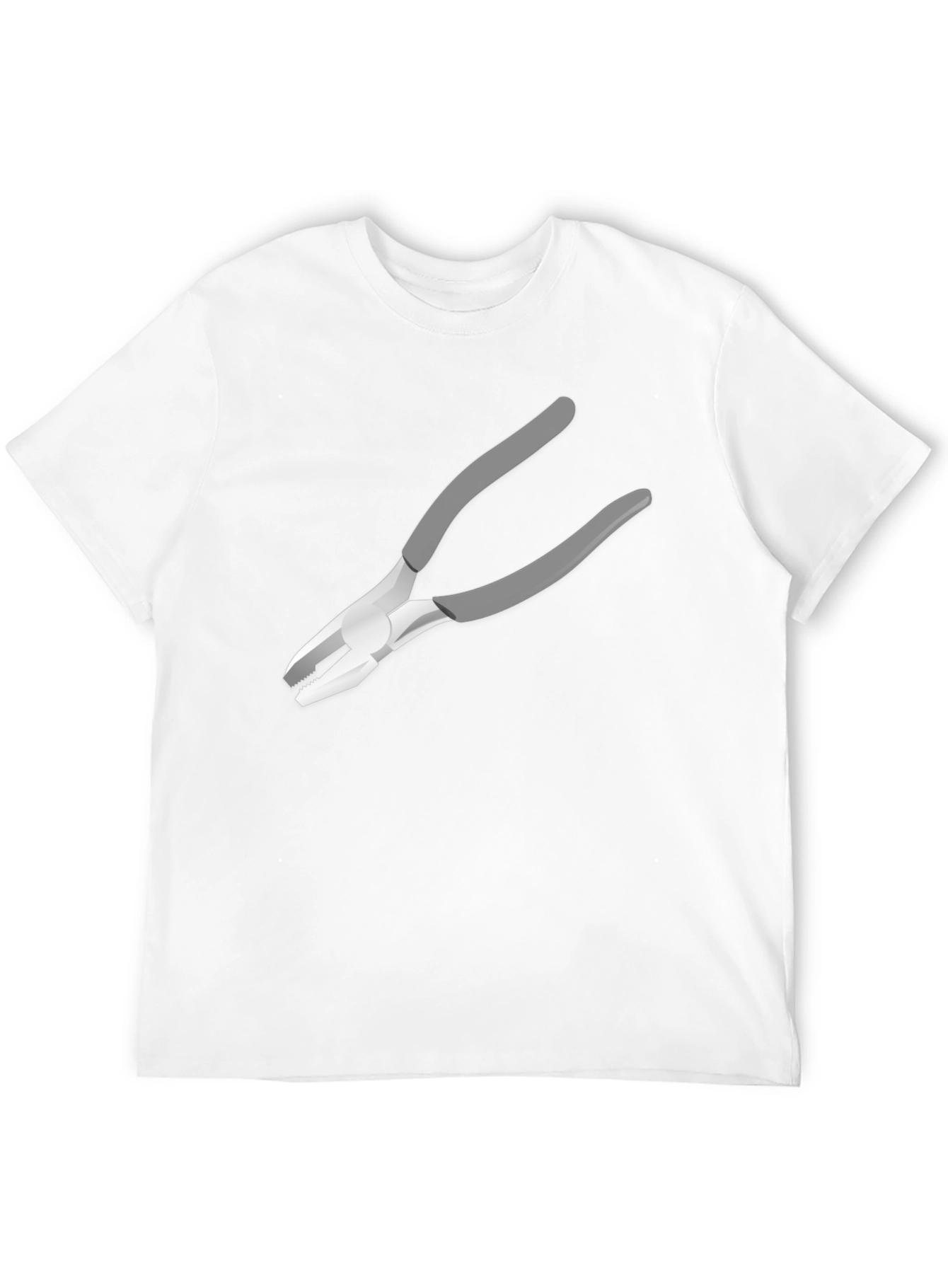 Novelty Pliers Graphic Black T-Shirt