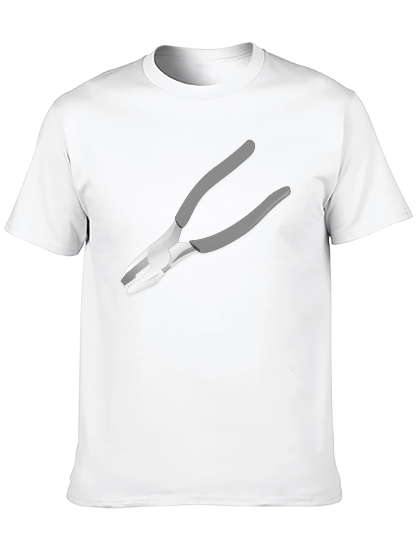 Novelty Pliers Graphic Black T-Shirt
