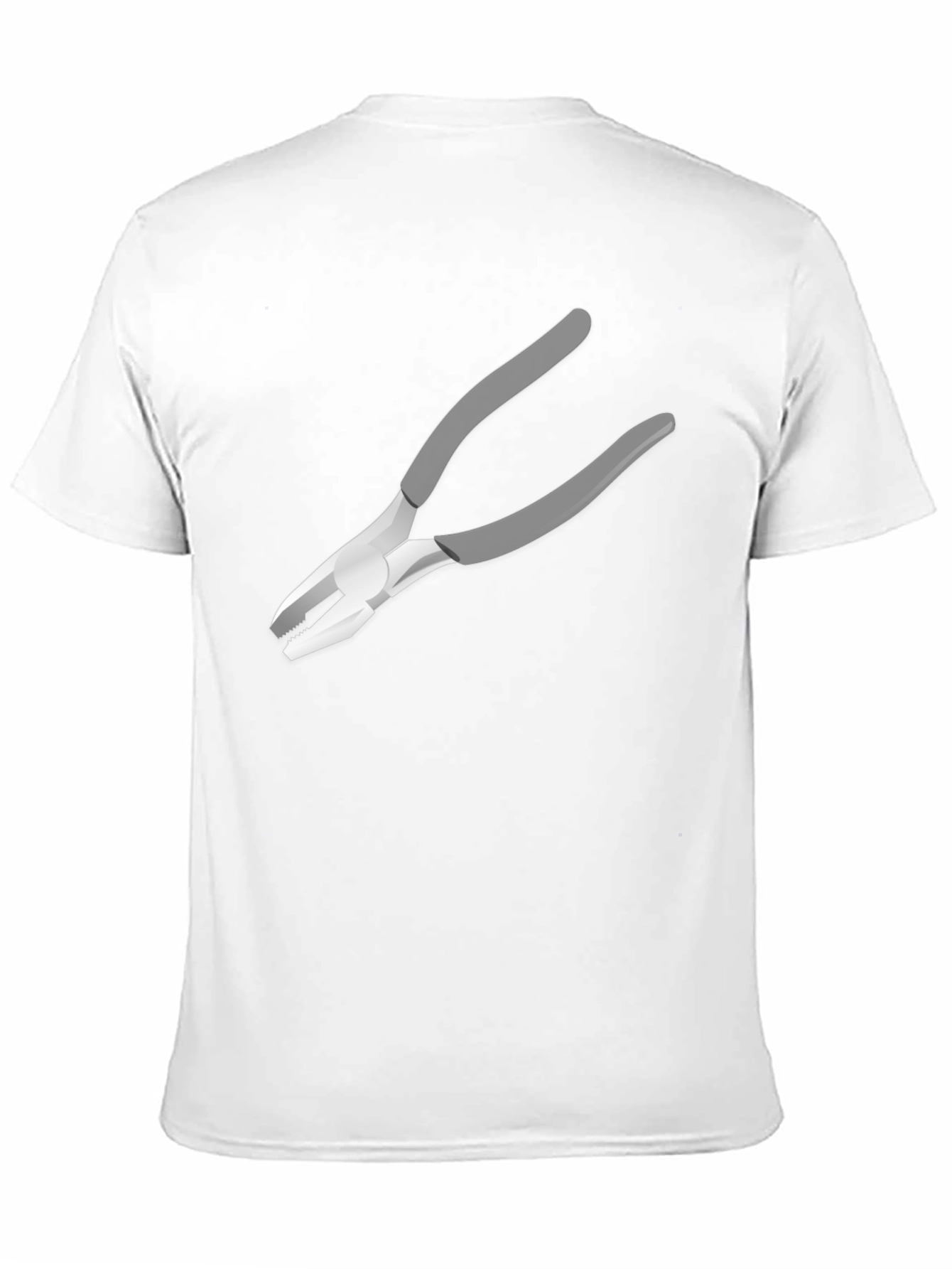 Novelty Pliers Graphic Black T-Shirt