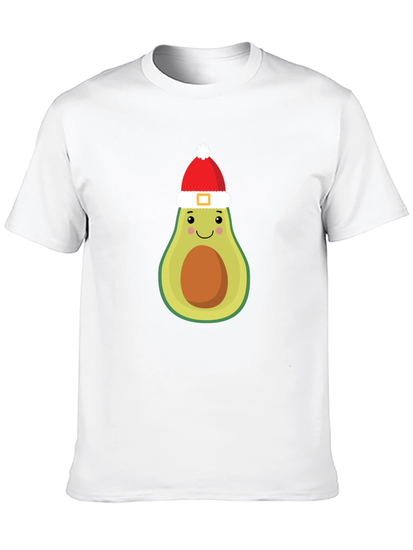 Festive Avocado Santa T-Shirt