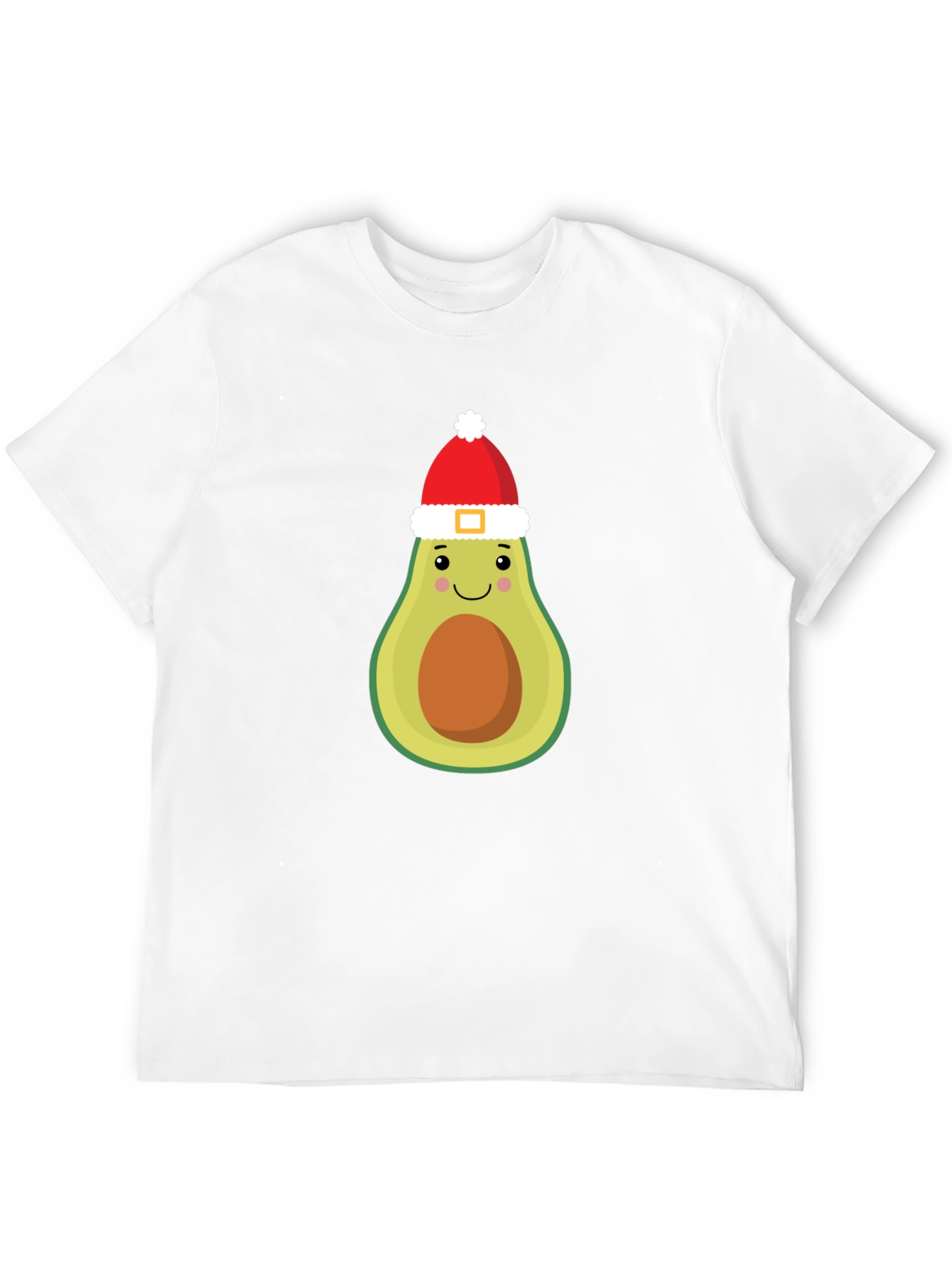 Festive Avocado Santa T-Shirt