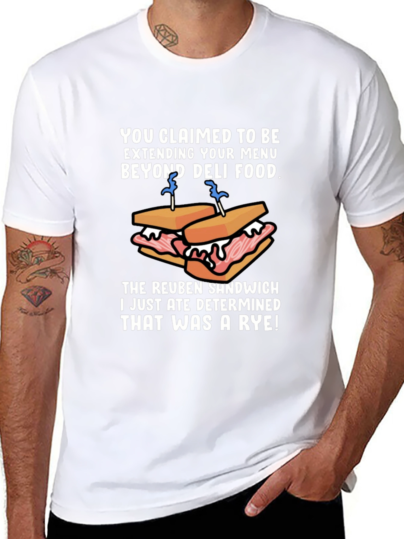 Reuben Sandwich Deli Foodie T-Shirt