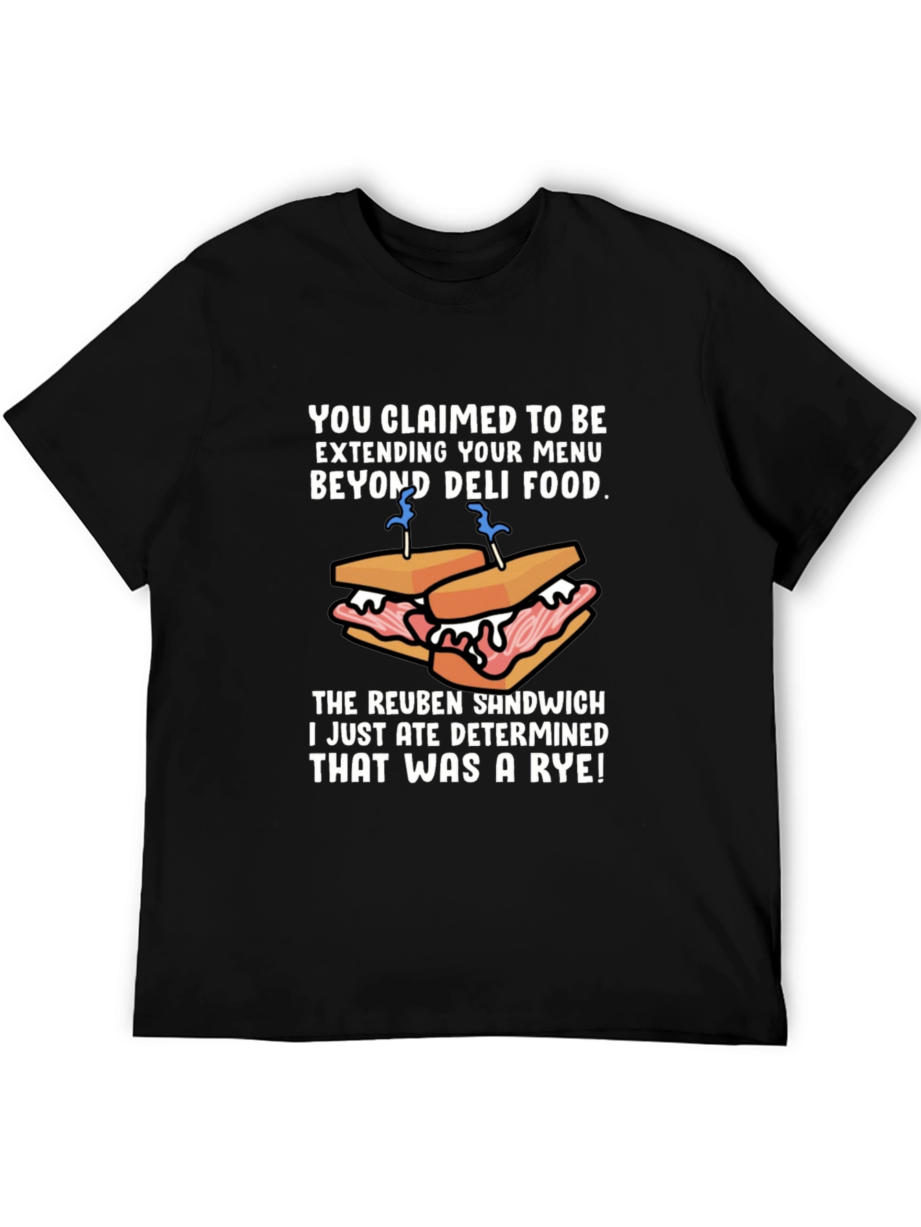 Reuben Sandwich Deli Foodie T-Shirt