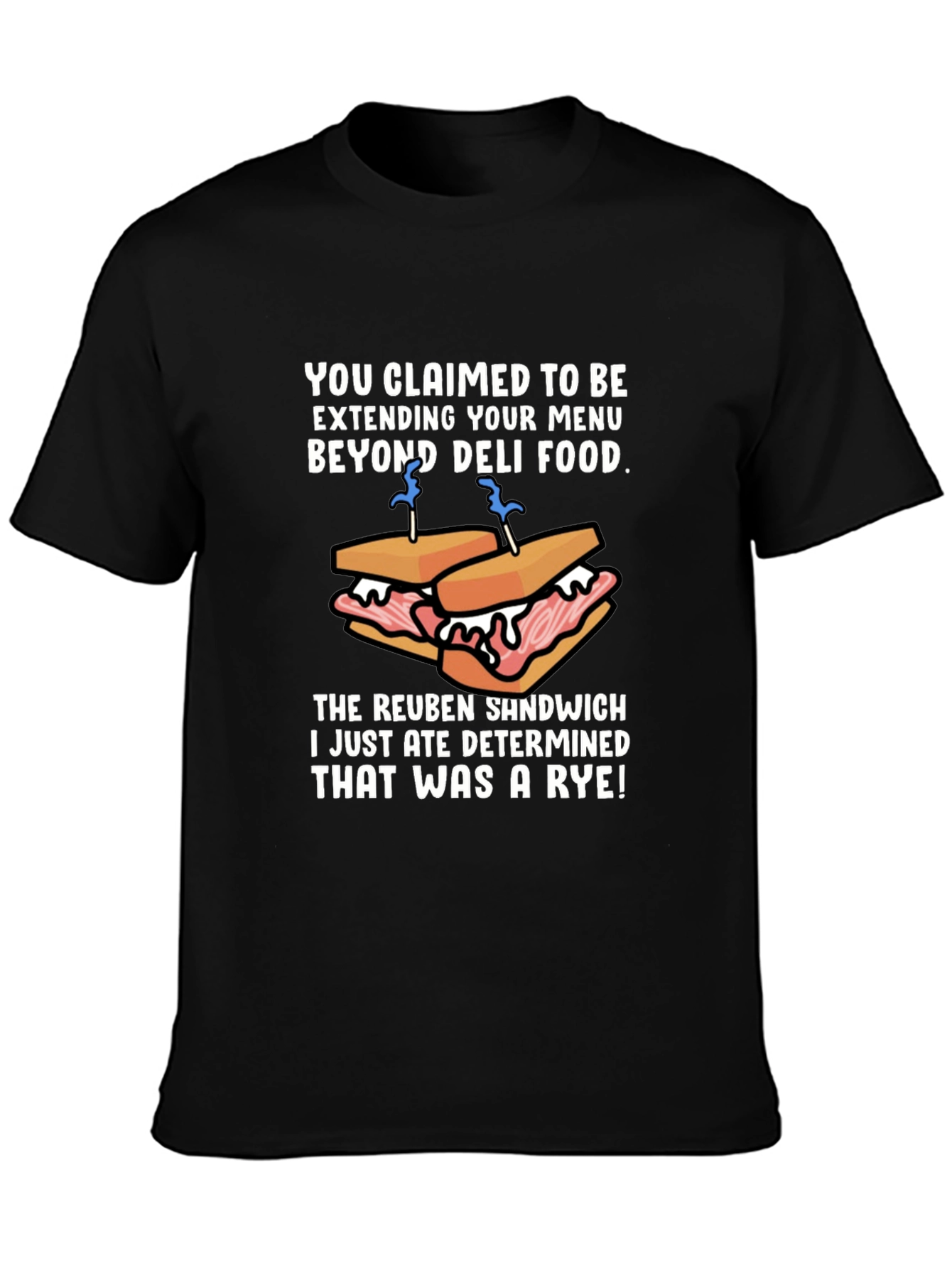 Reuben Sandwich Deli Foodie T-Shirt