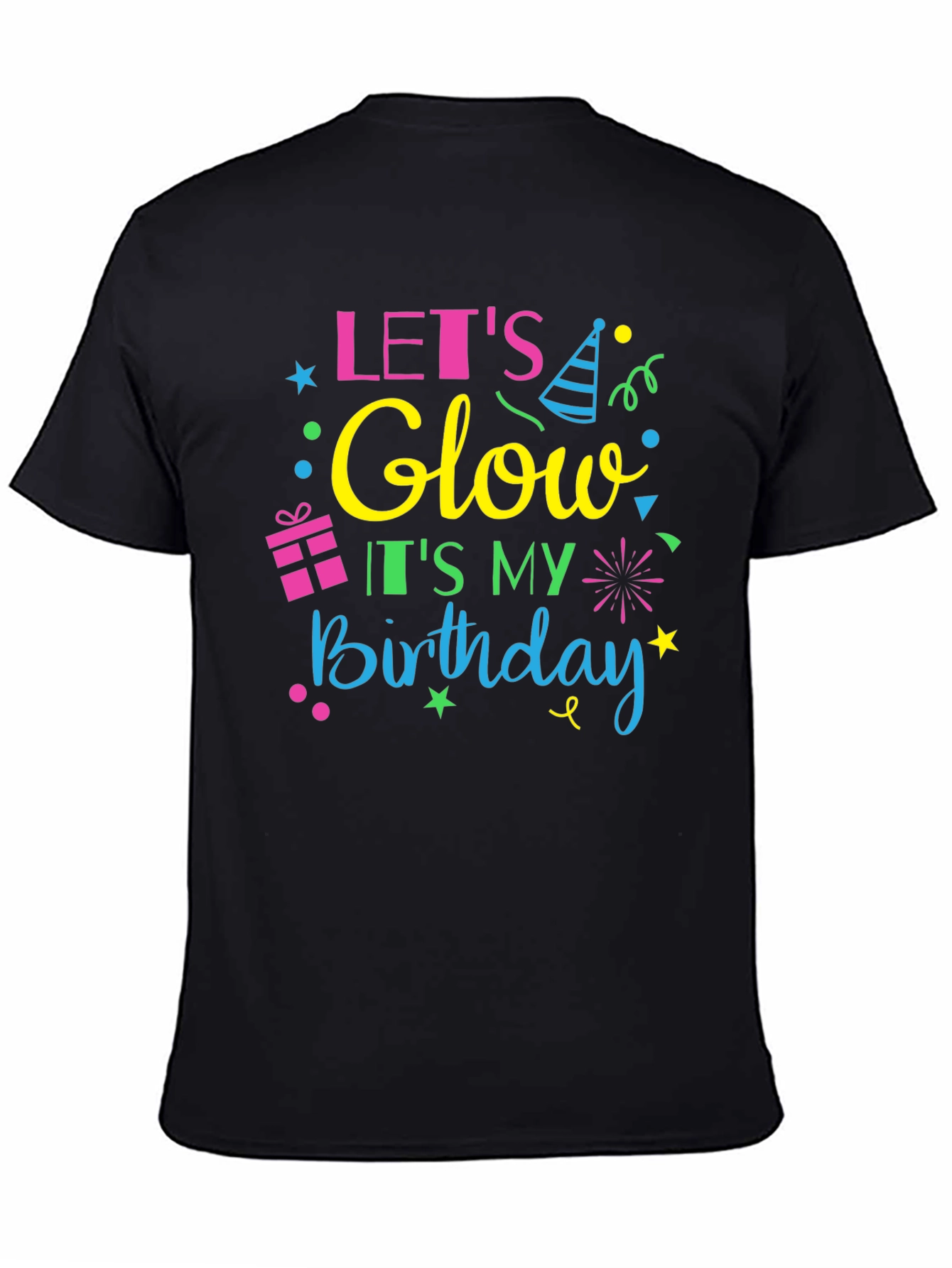 Lets Glow Birthday Tee