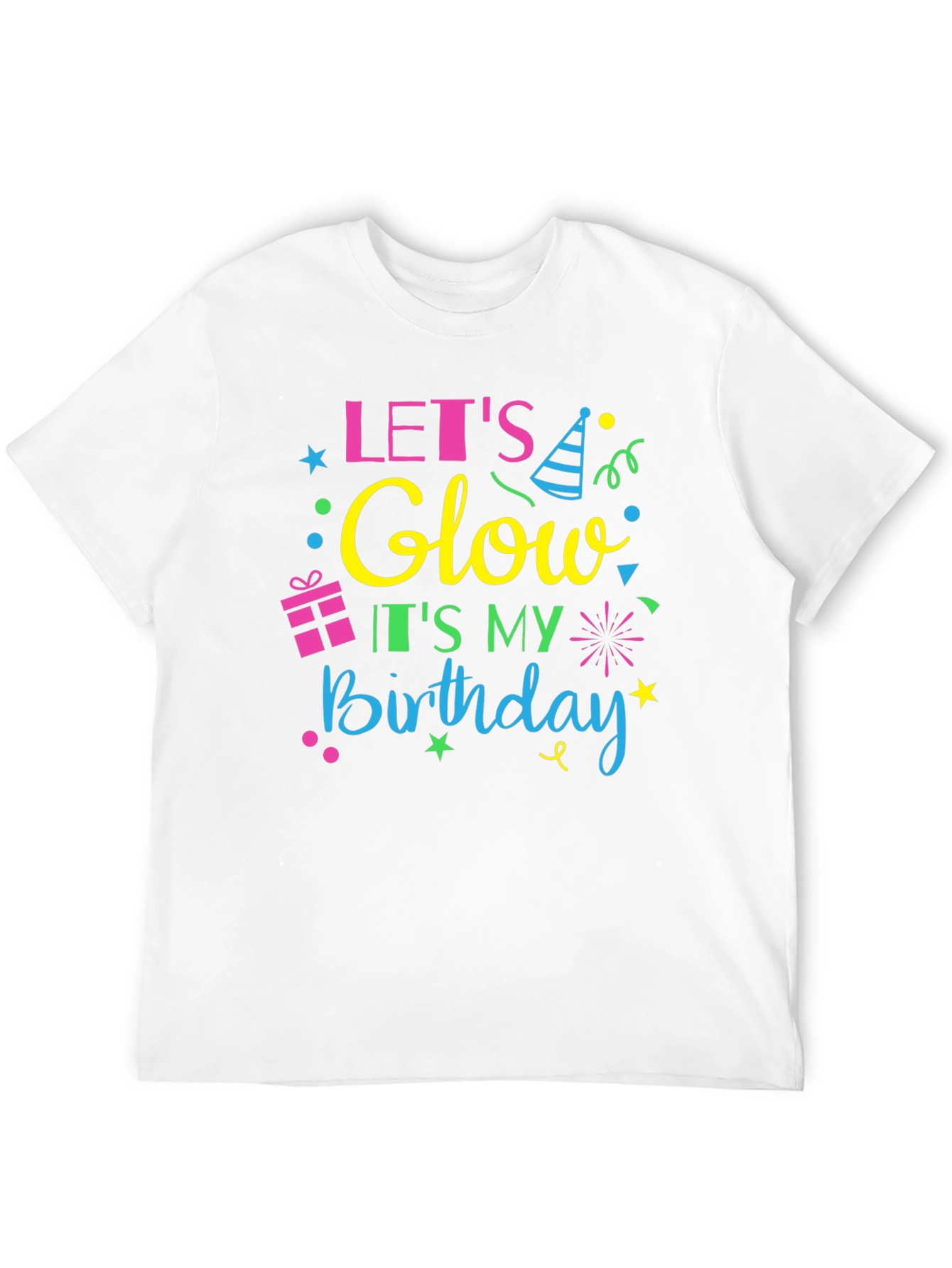 Lets Glow Birthday Tee
