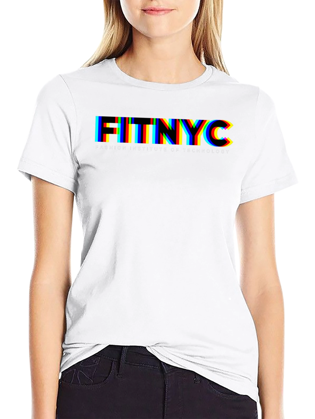 FIT NYC Fashion Institute Tee - Black
