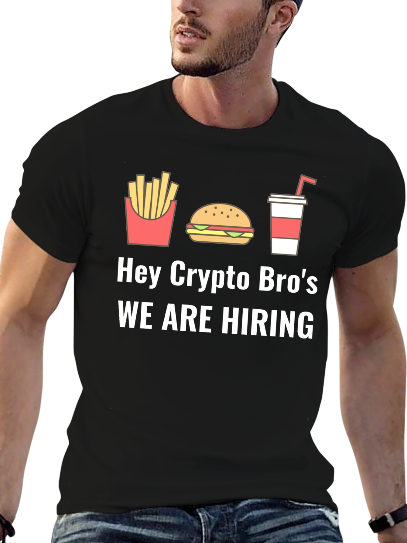 Hey Crypto Bros Hiring T-Shirt