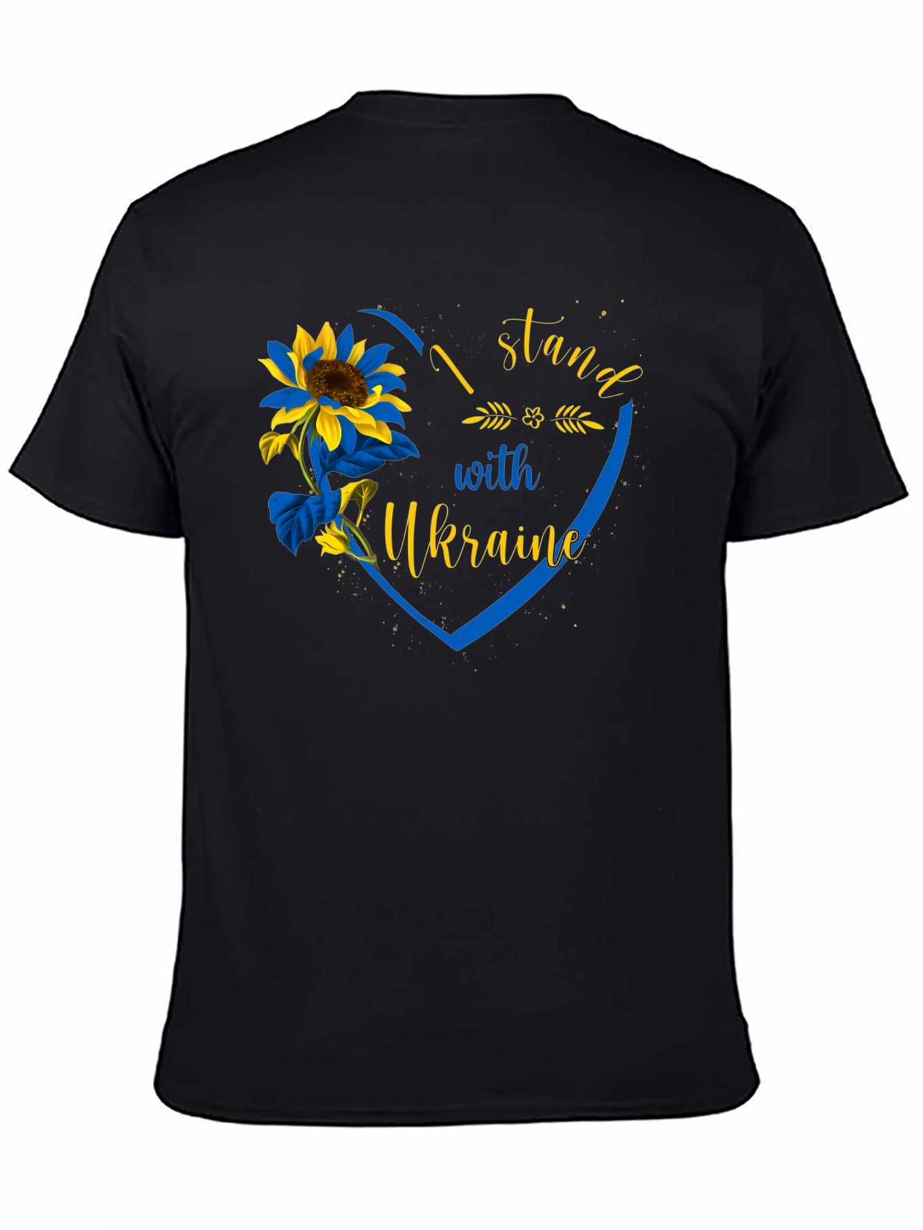 I Stand With Ukraine Sunflower T-Shirt