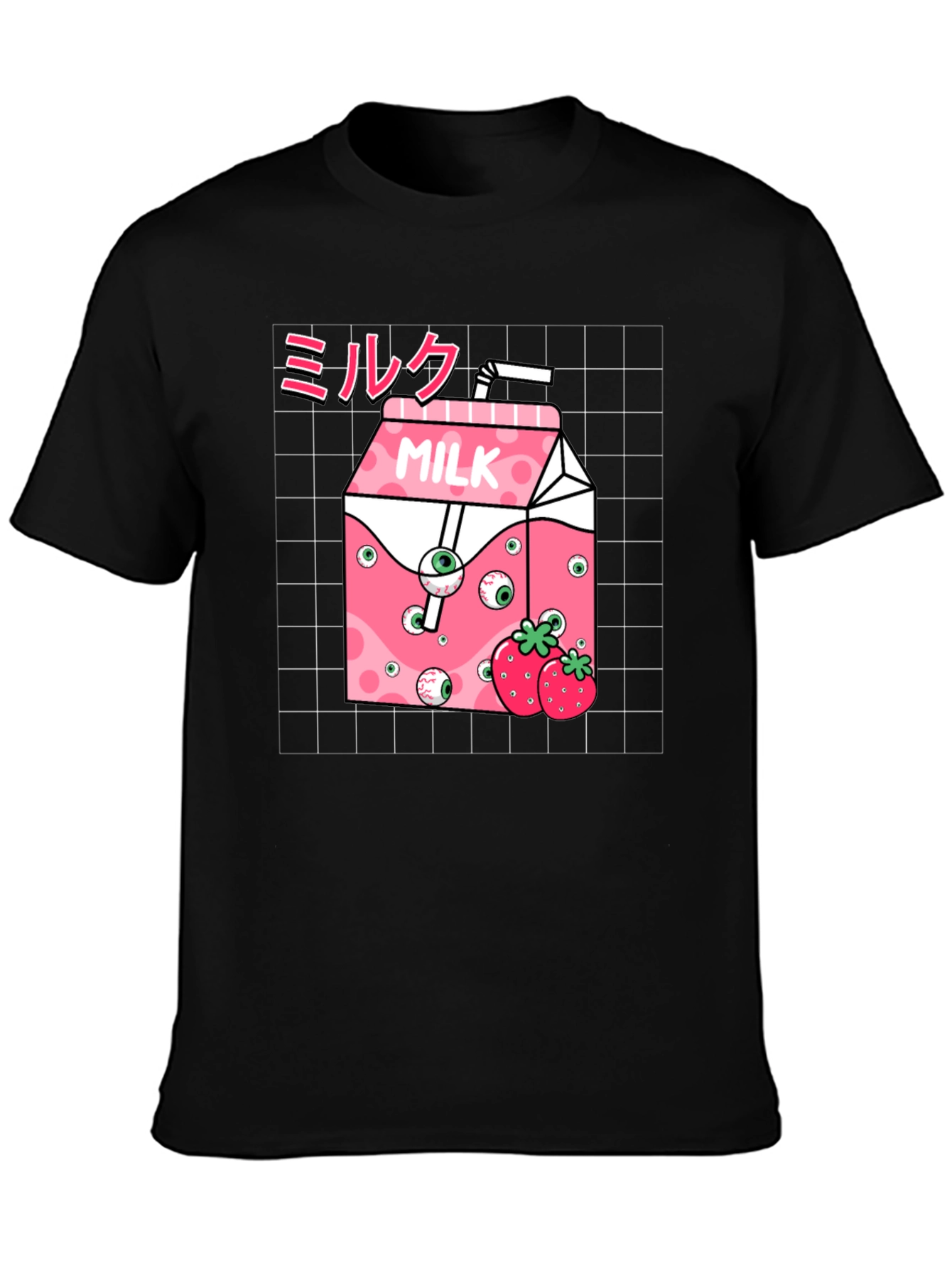 Strawberry Milk Graphic T-Shirt