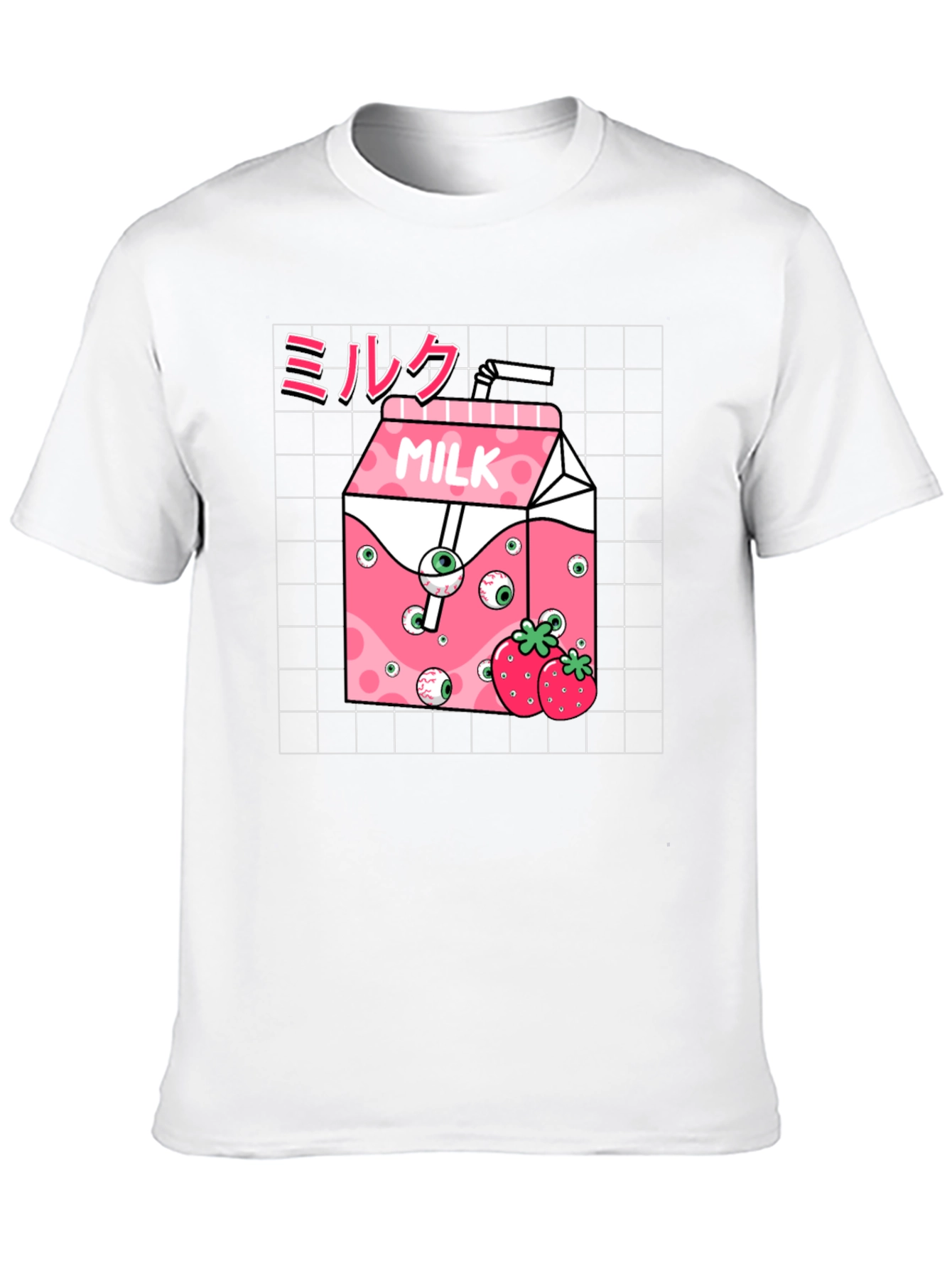 Strawberry Milk Graphic T-Shirt