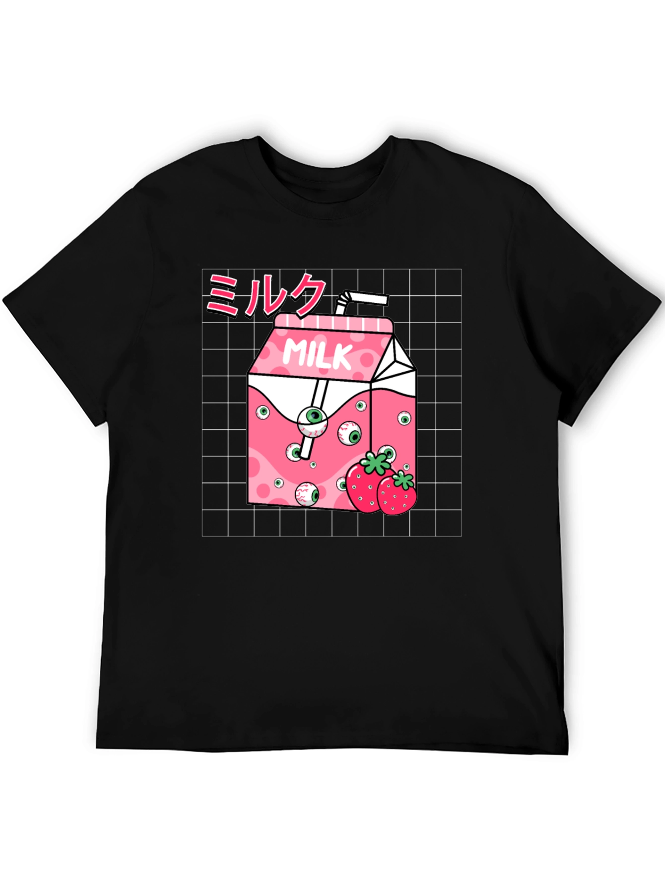 Strawberry Milk Graphic T-Shirt