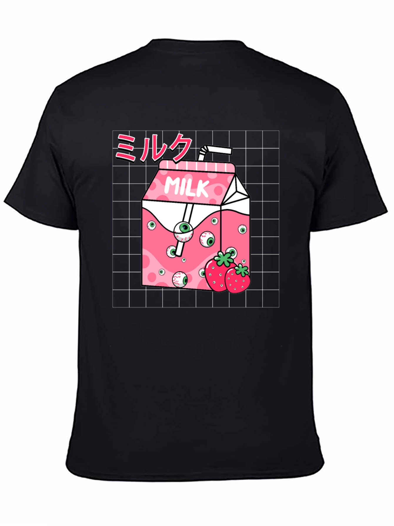 Strawberry Milk Graphic T-Shirt