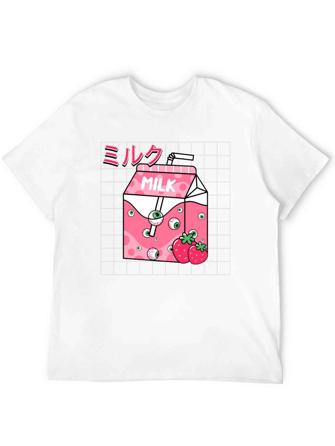 Strawberry Milk Graphic T-Shirt