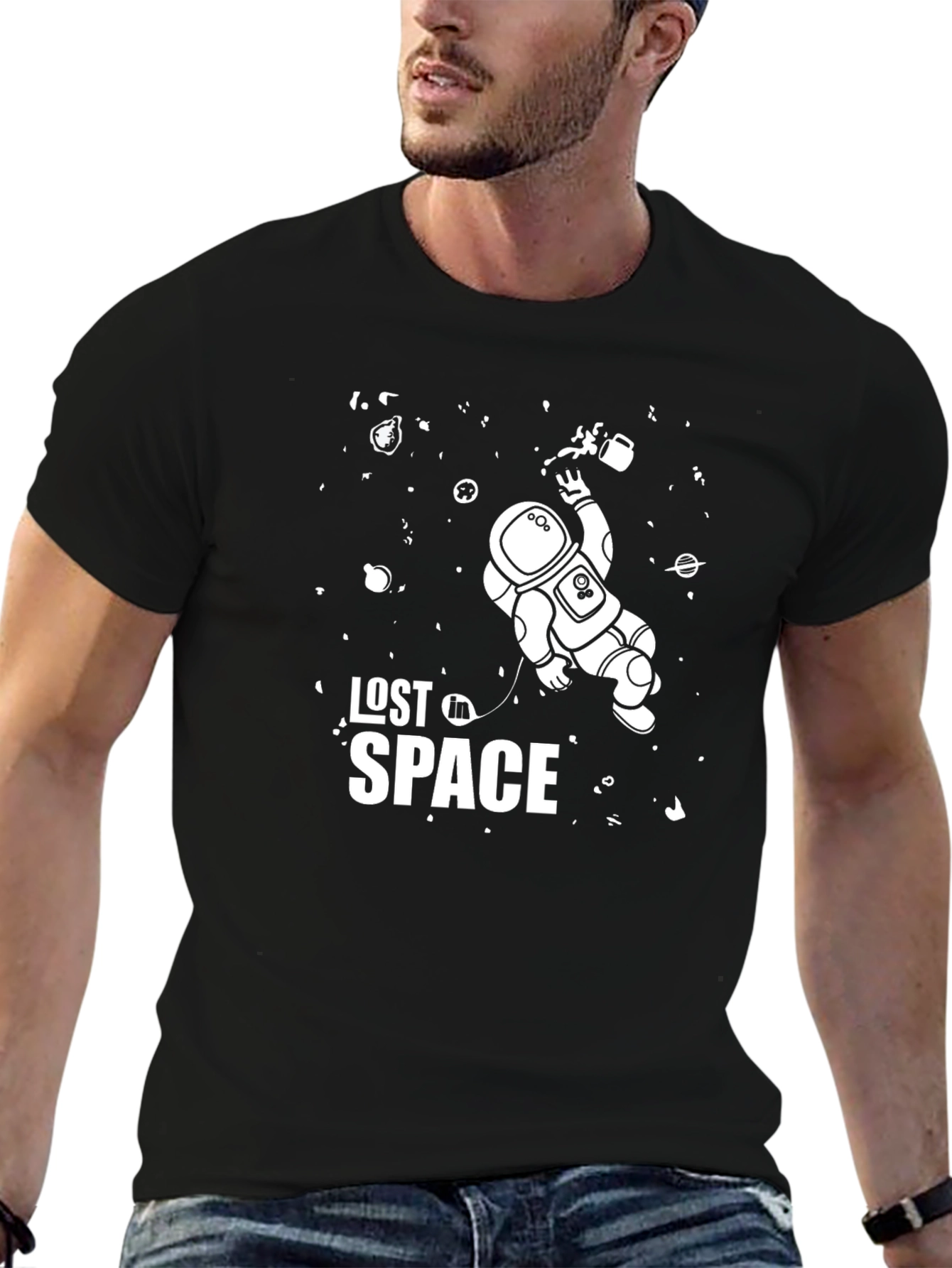 Lost in Space Astronaut Graphic Tee