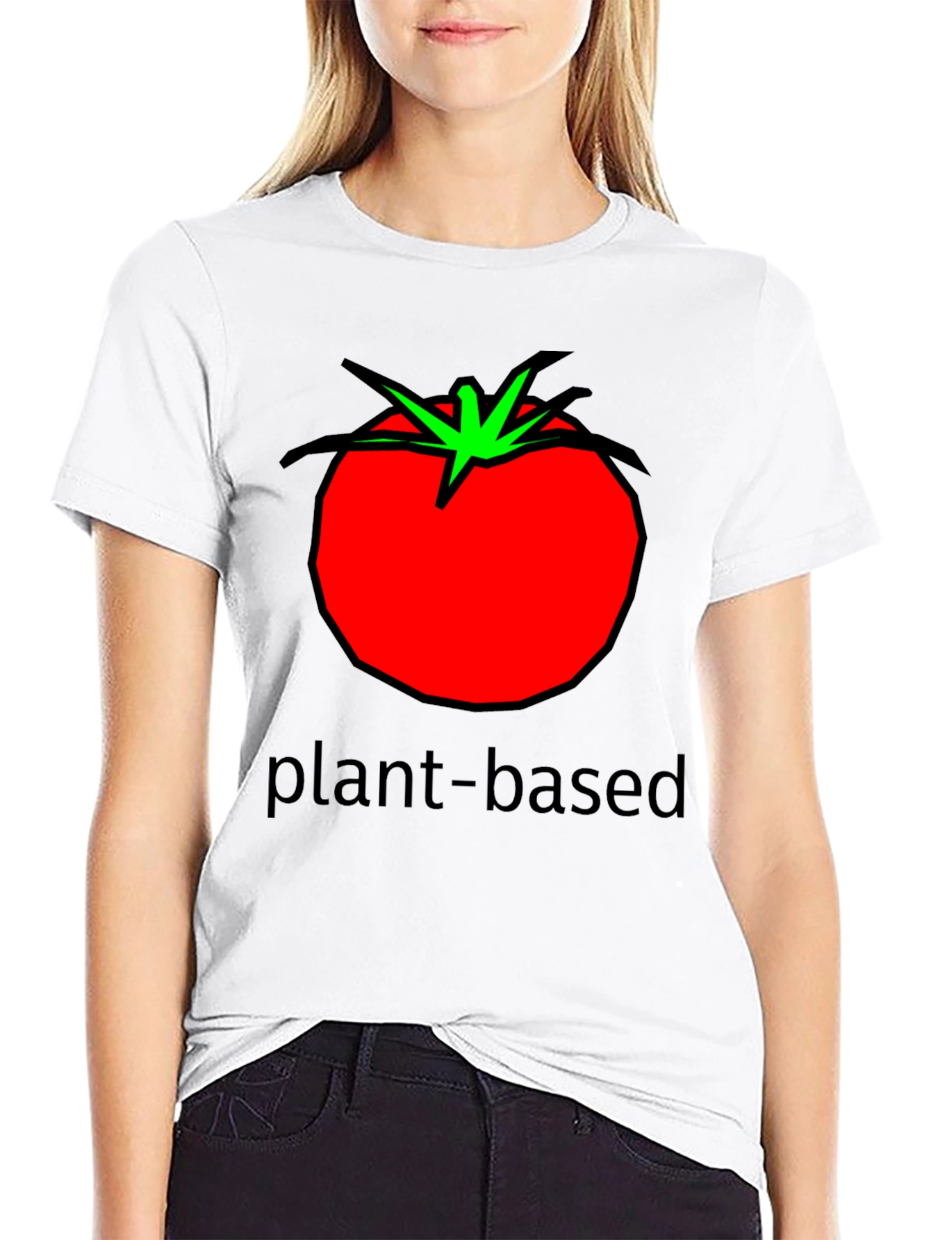 Plant-Based Tomato Graphic Tee