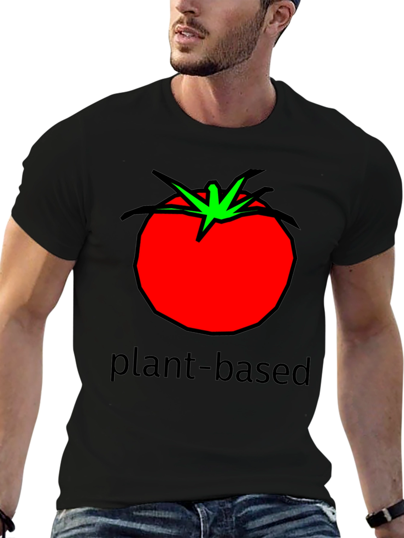 Plant-Based Tomato Graphic Tee