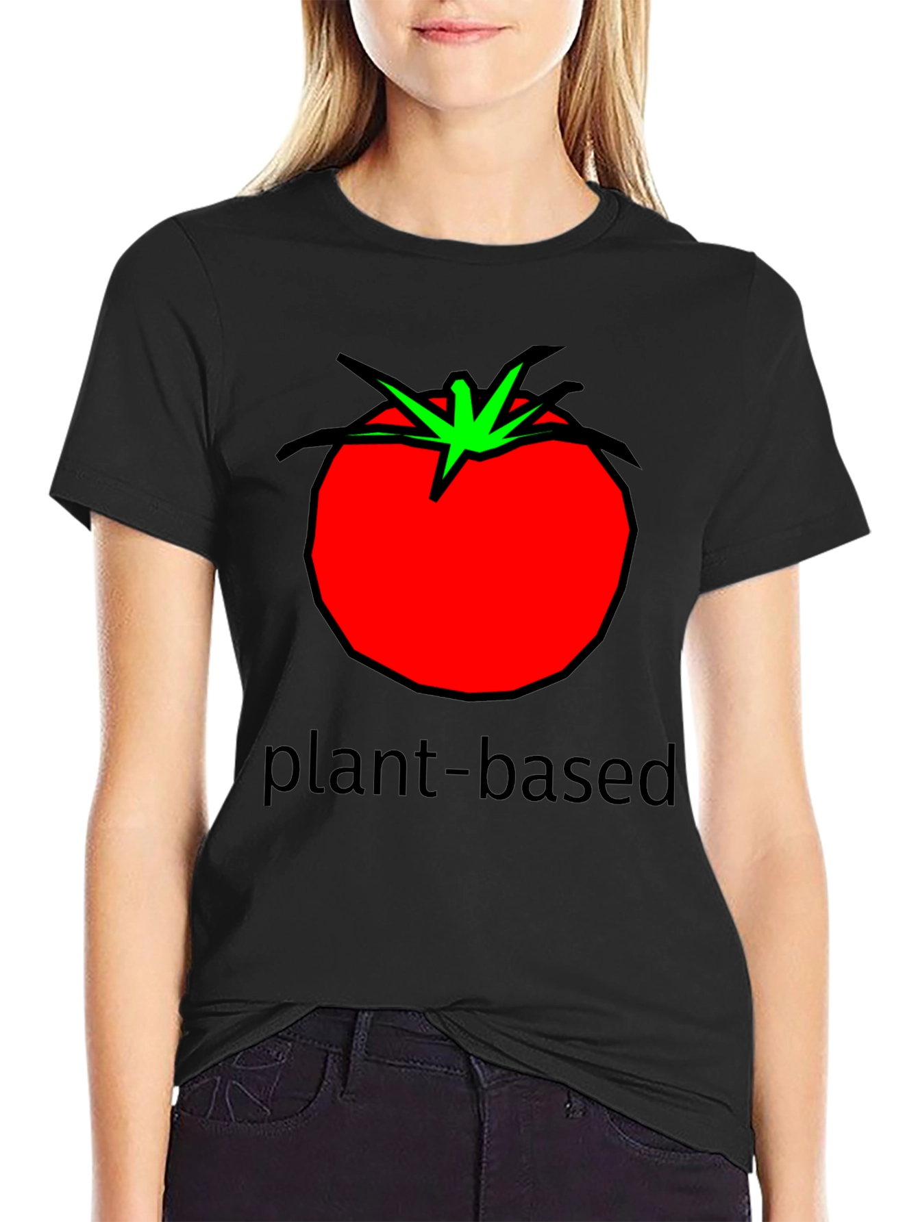 Plant-Based Tomato Graphic Tee