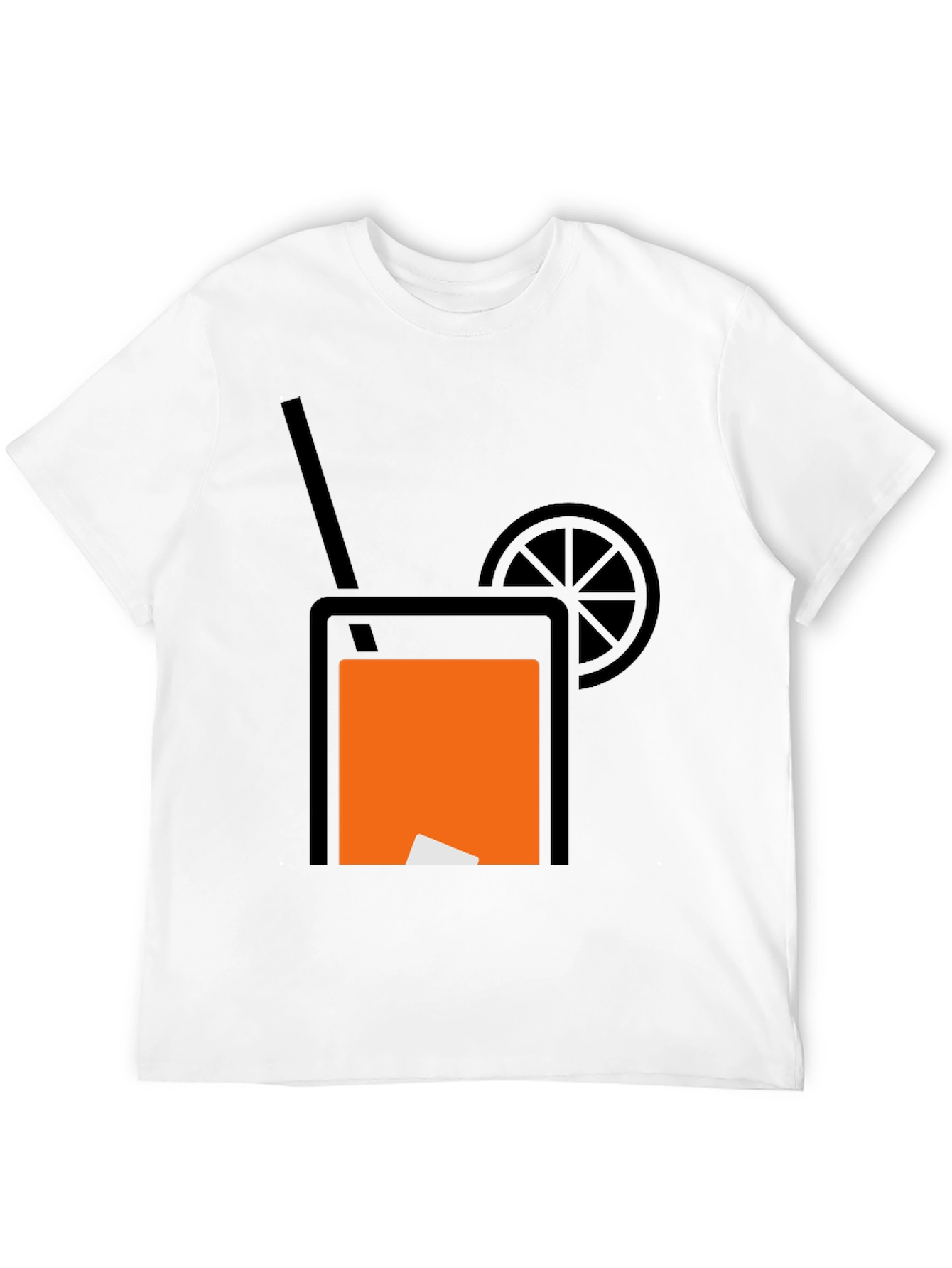 Cocktail Graphic Tee - Black Unisex T-Shirt