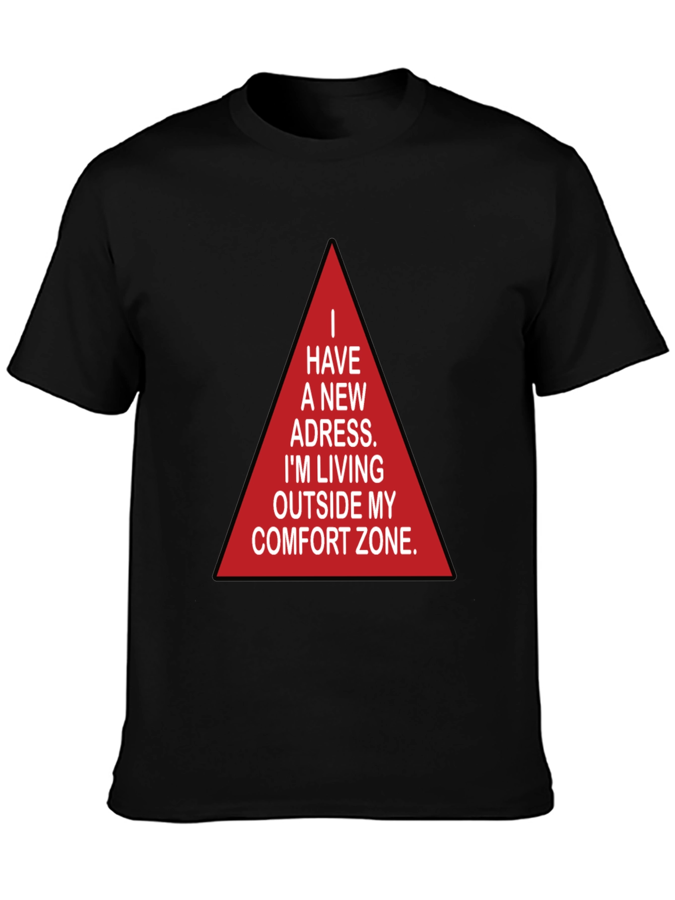 Comfort Zone T-Shirt: New Address Graphic Tee