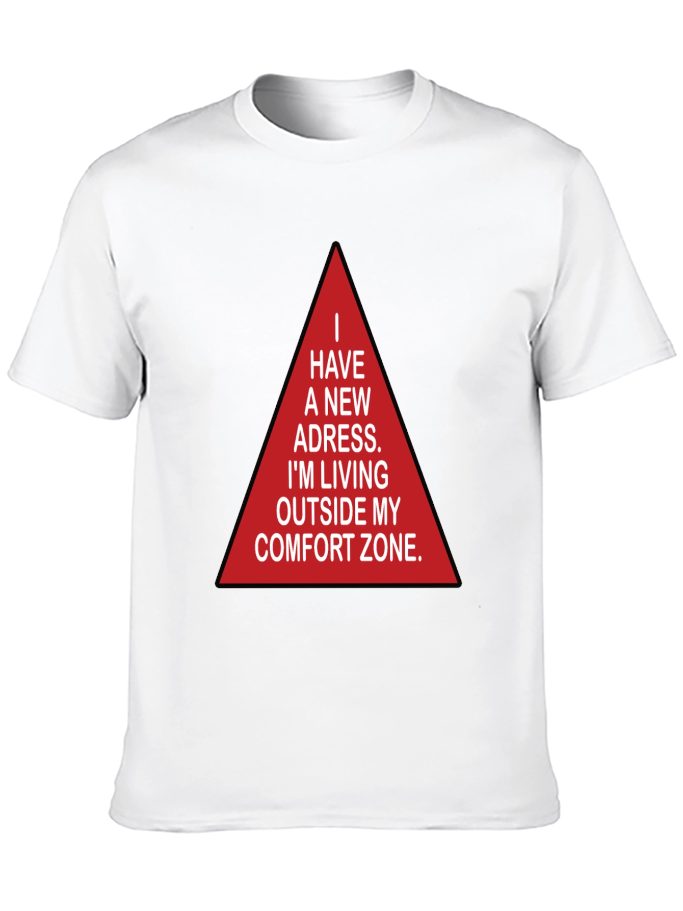 Comfort Zone T-Shirt: New Address Graphic Tee