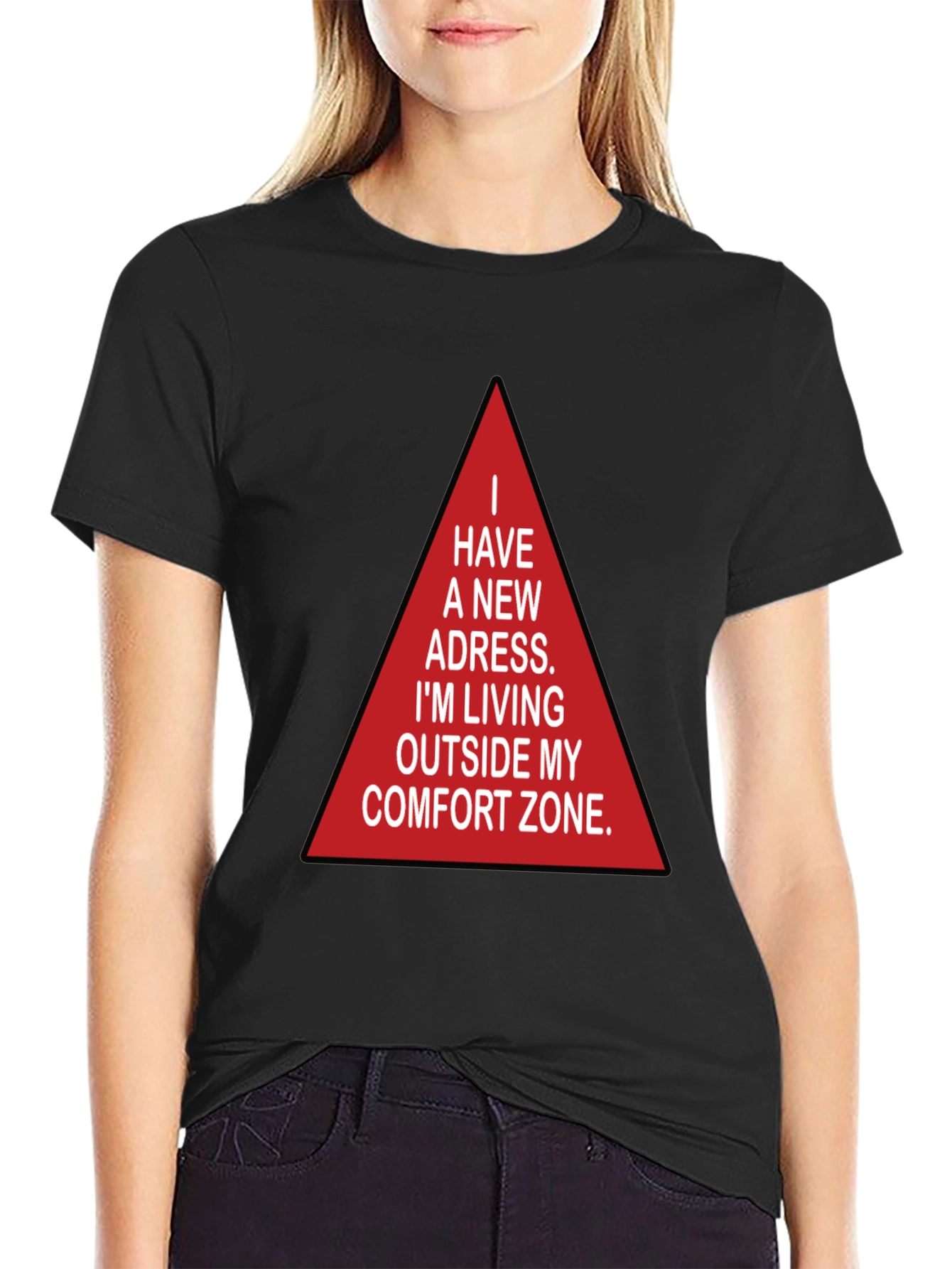 Comfort Zone T-Shirt: New Address Graphic Tee