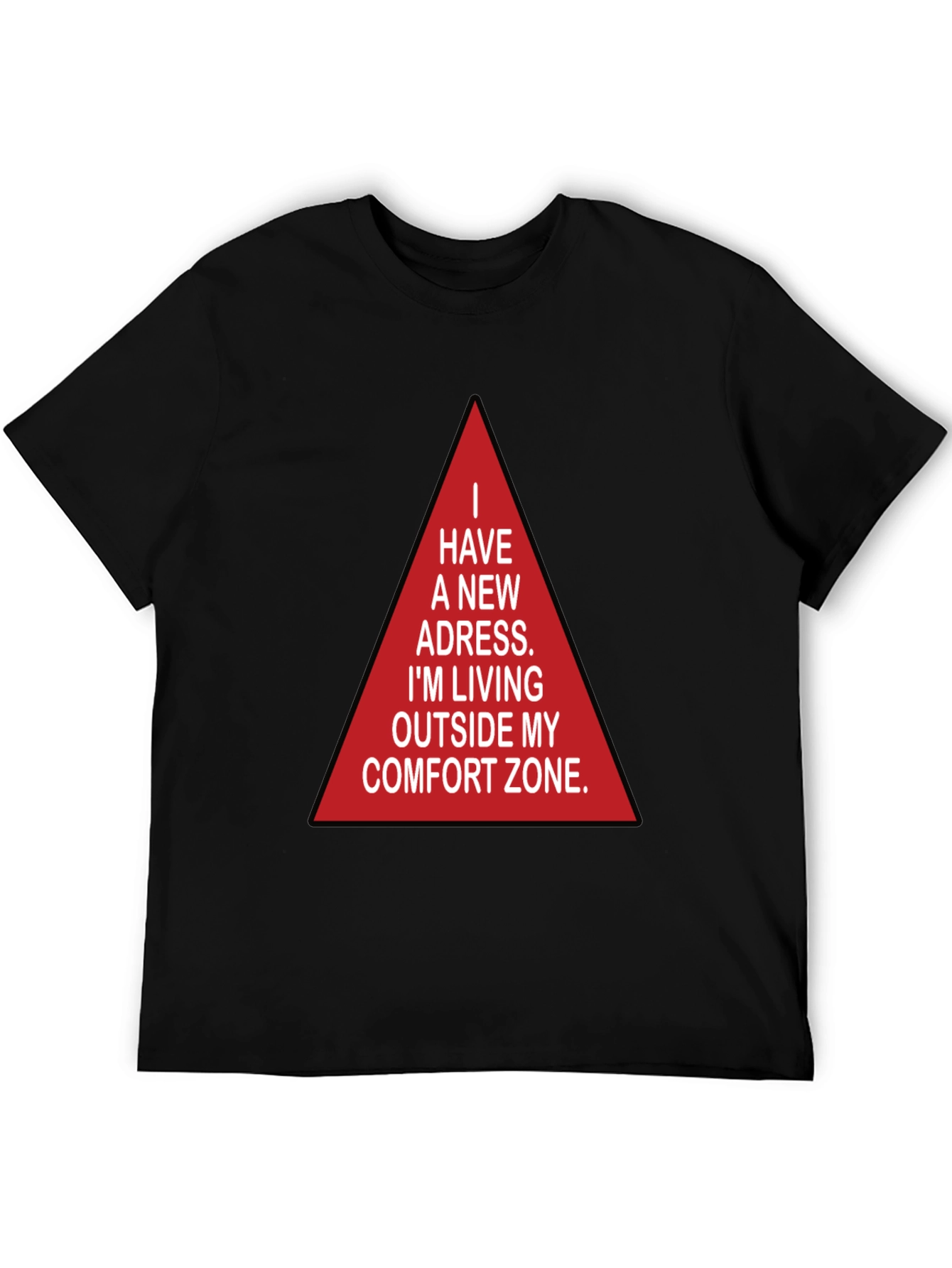Comfort Zone T-Shirt: New Address Graphic Tee