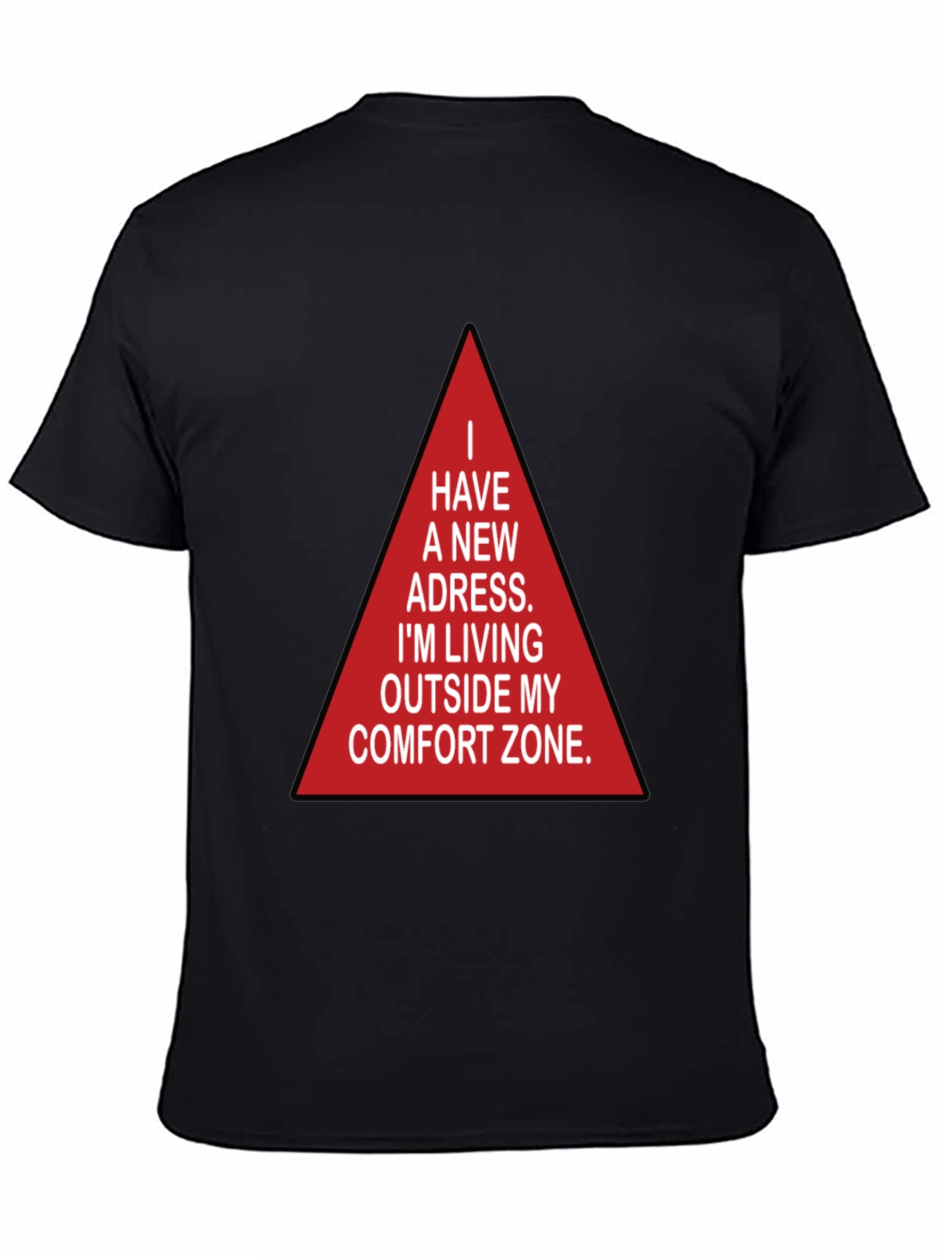 Comfort Zone T-Shirt: New Address Graphic Tee