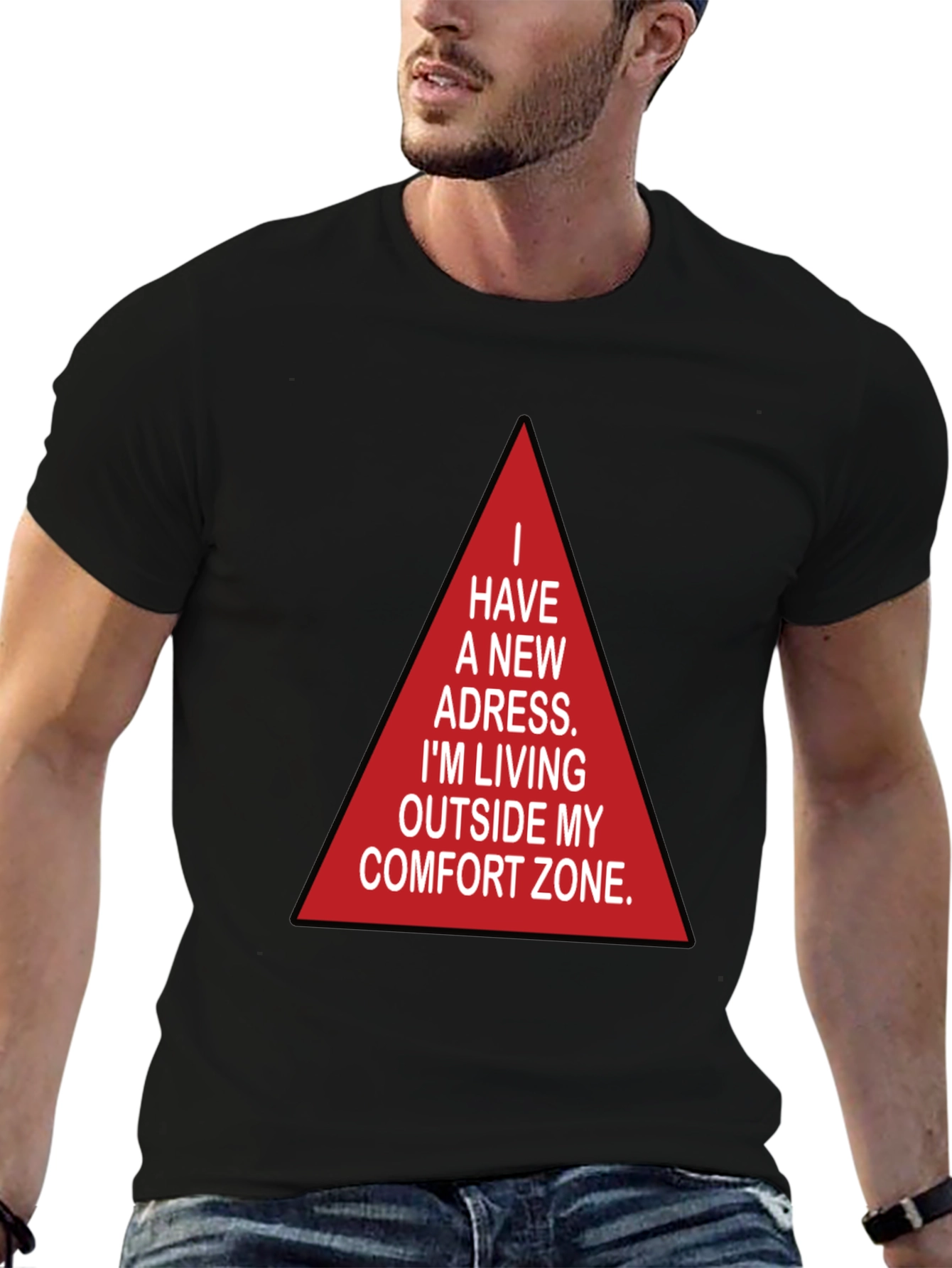 Comfort Zone T-Shirt: New Address Graphic Tee