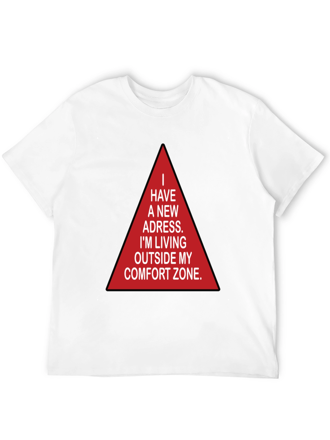 Comfort Zone T-Shirt: New Address Graphic Tee