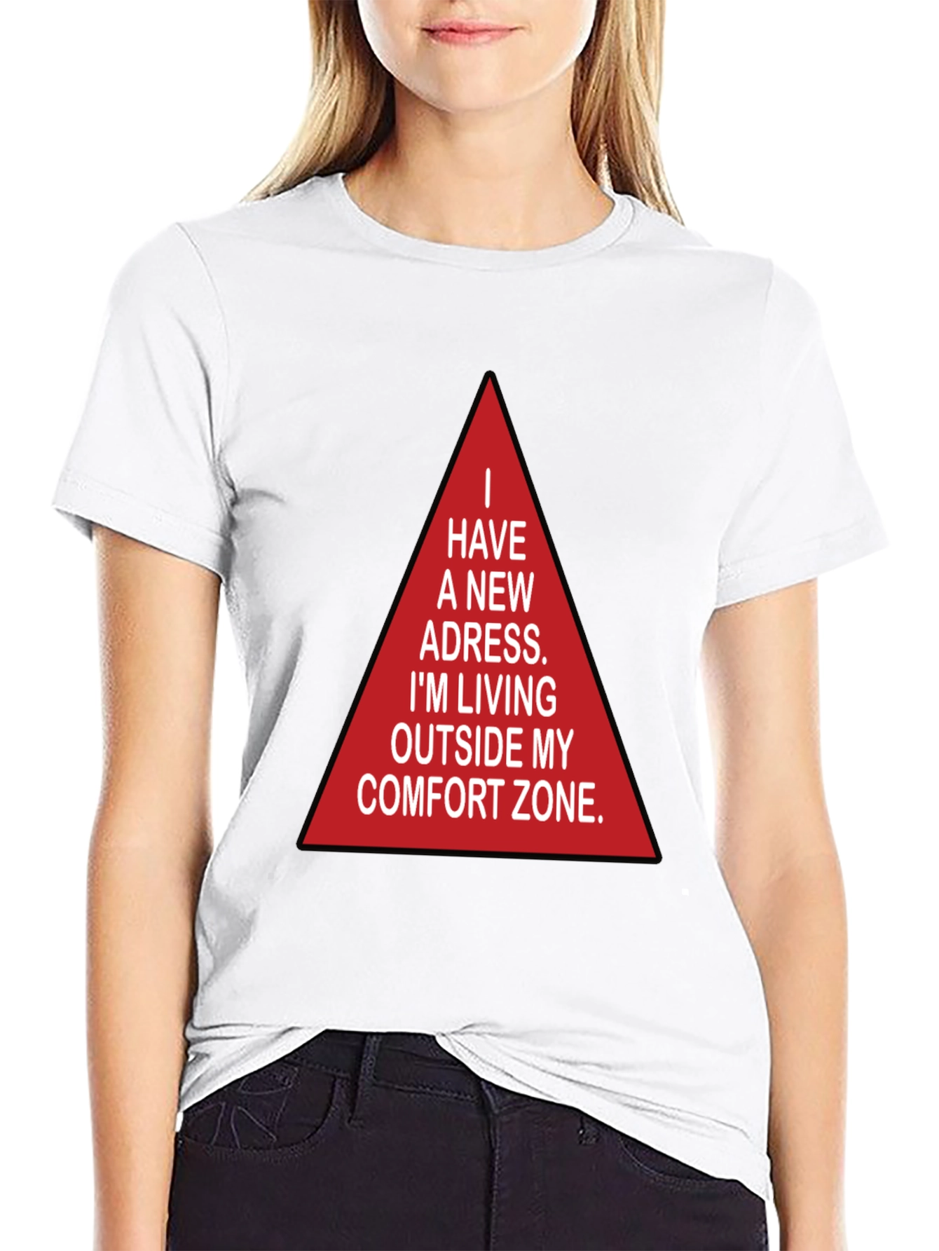 Comfort Zone T-Shirt: New Address Graphic Tee