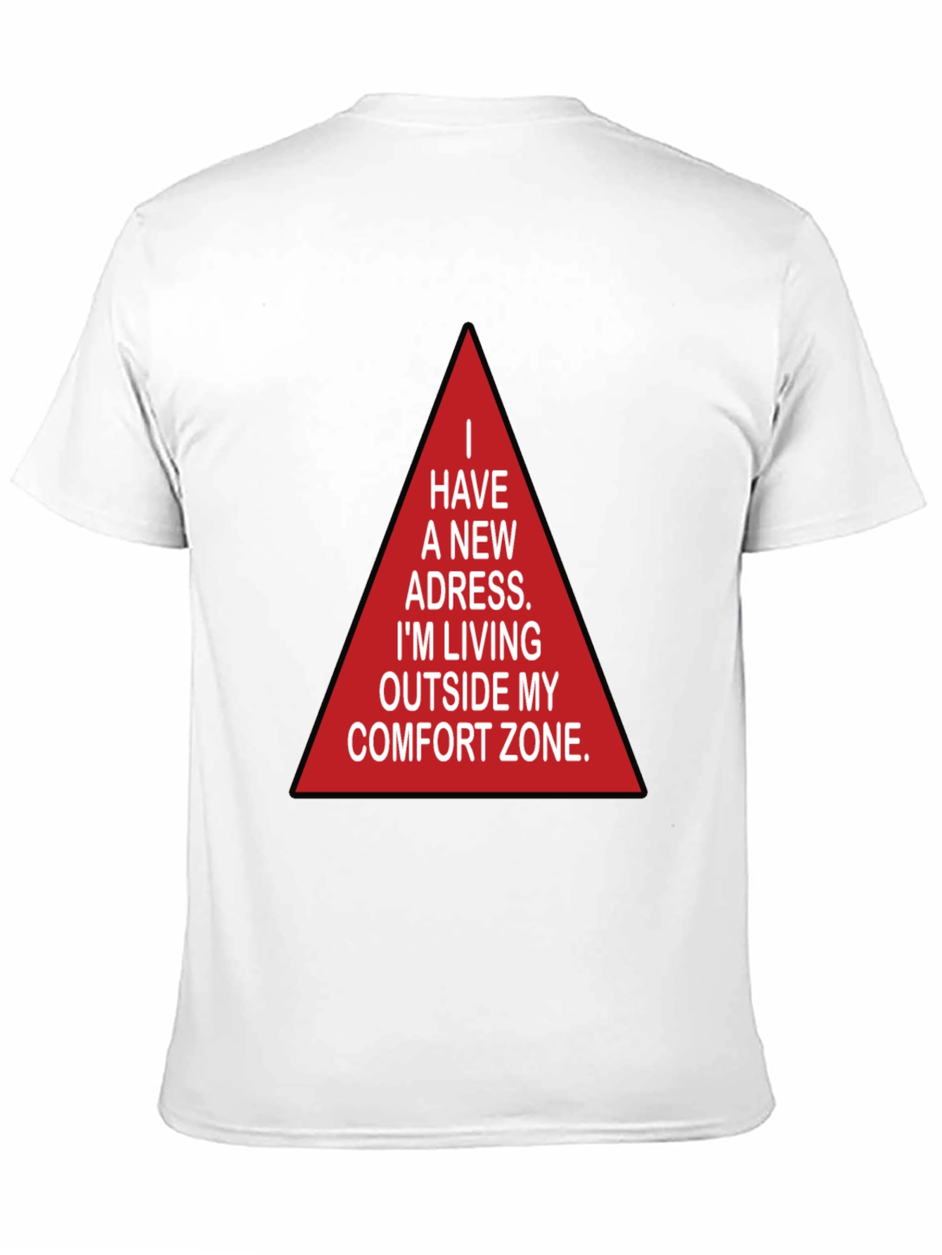 Comfort Zone T-Shirt: New Address Graphic Tee