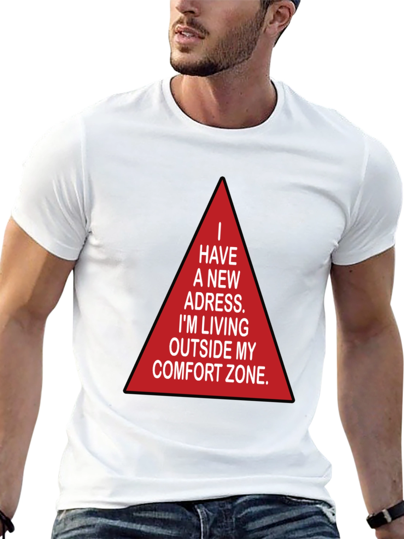 Comfort Zone T-Shirt: New Address Graphic Tee