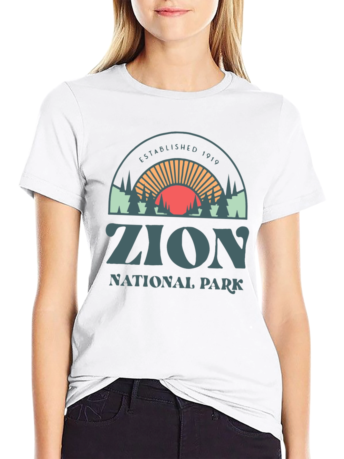 Zion National Park Established 1919 T-Shirt