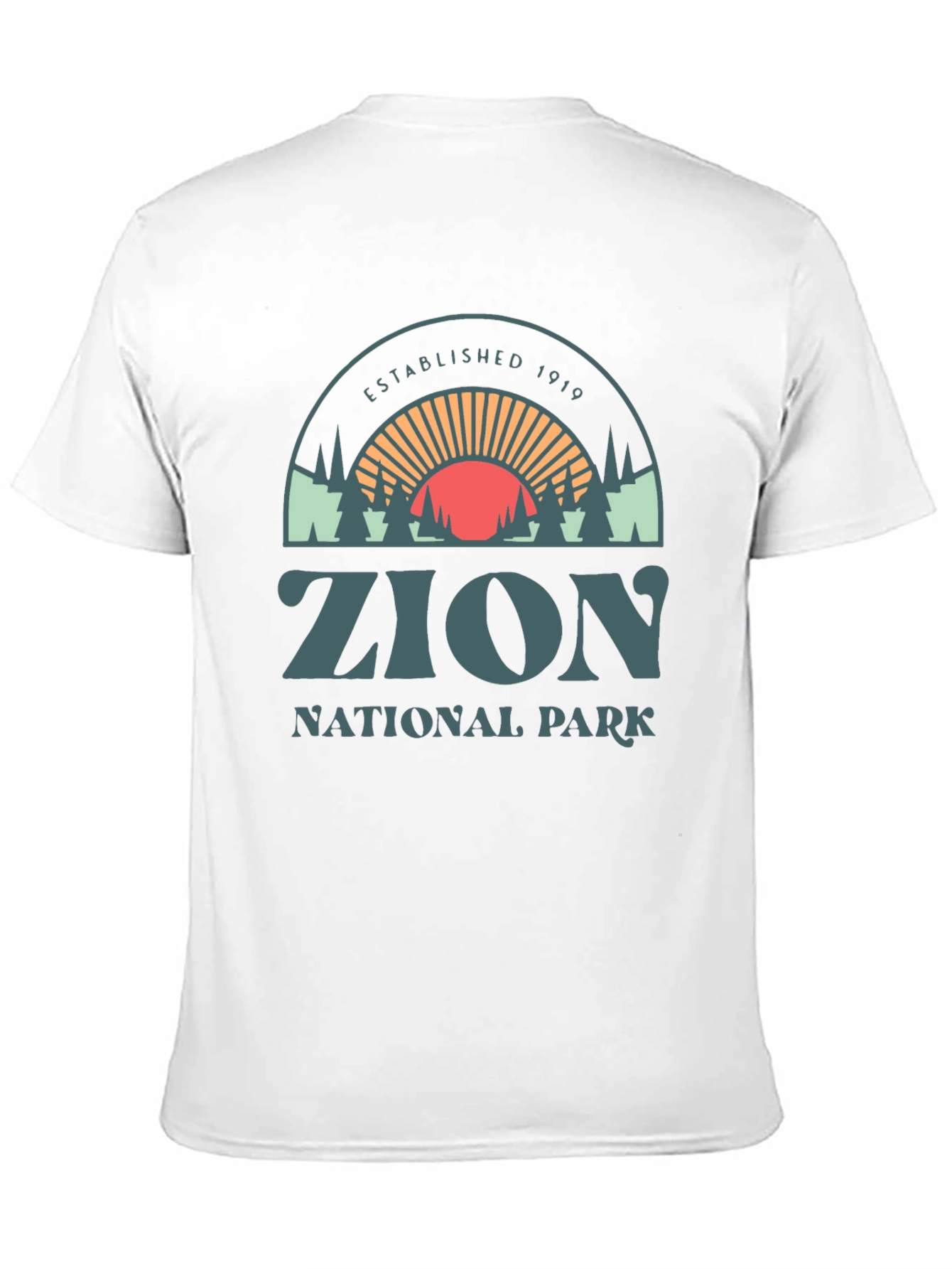 Zion National Park Established 1919 T-Shirt