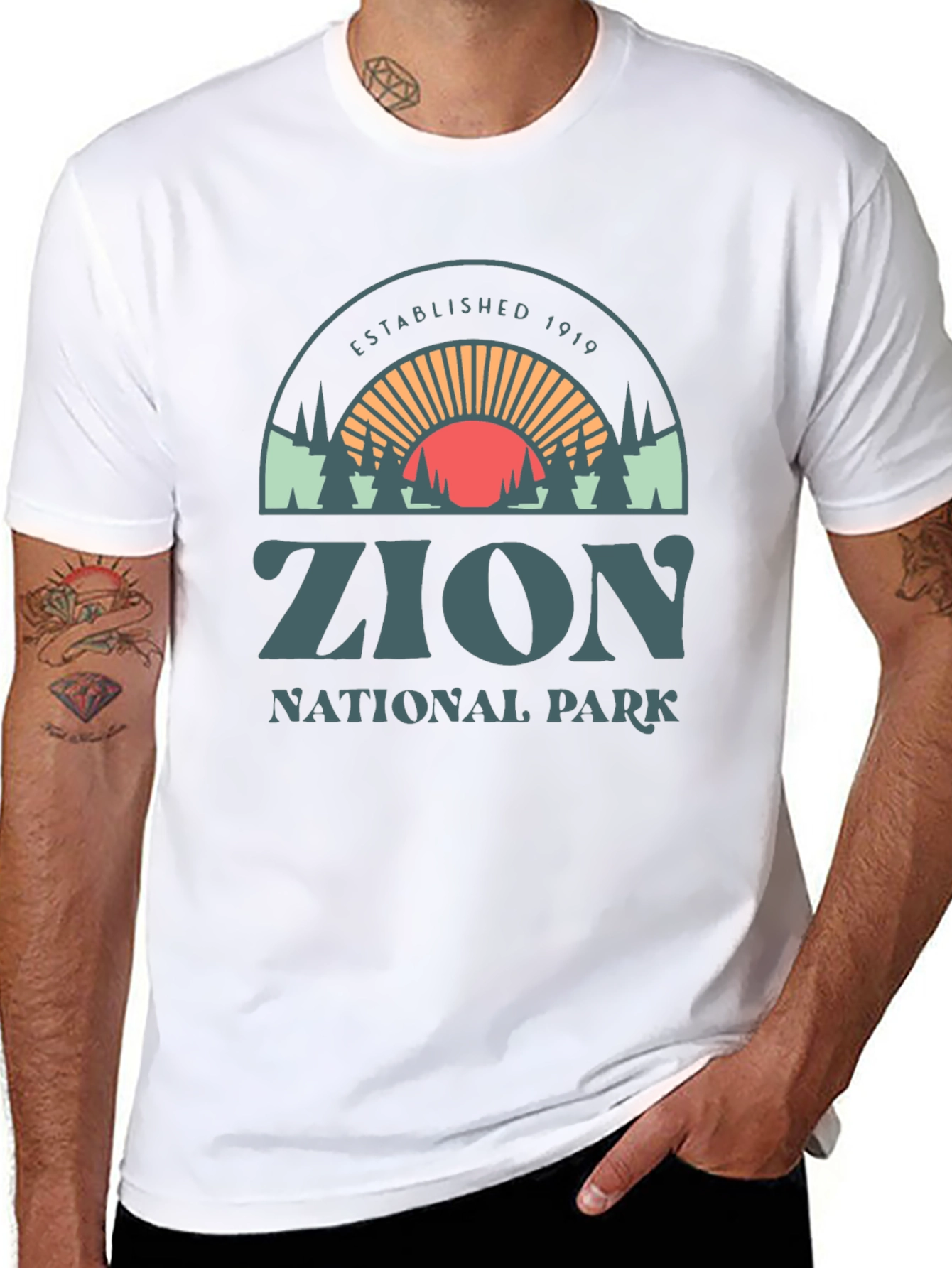 Zion National Park Established 1919 T-Shirt