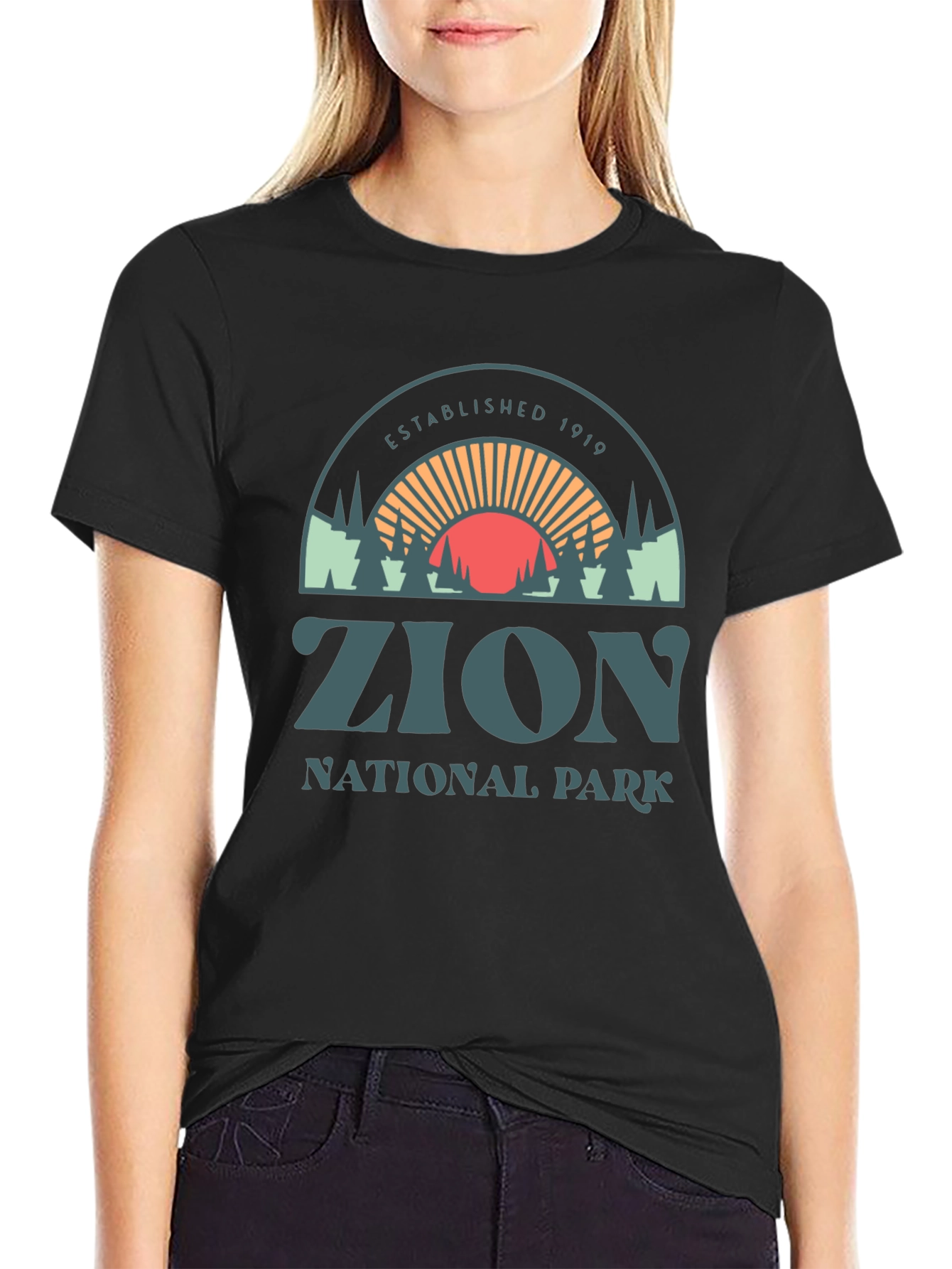 Zion National Park Established 1919 T-Shirt